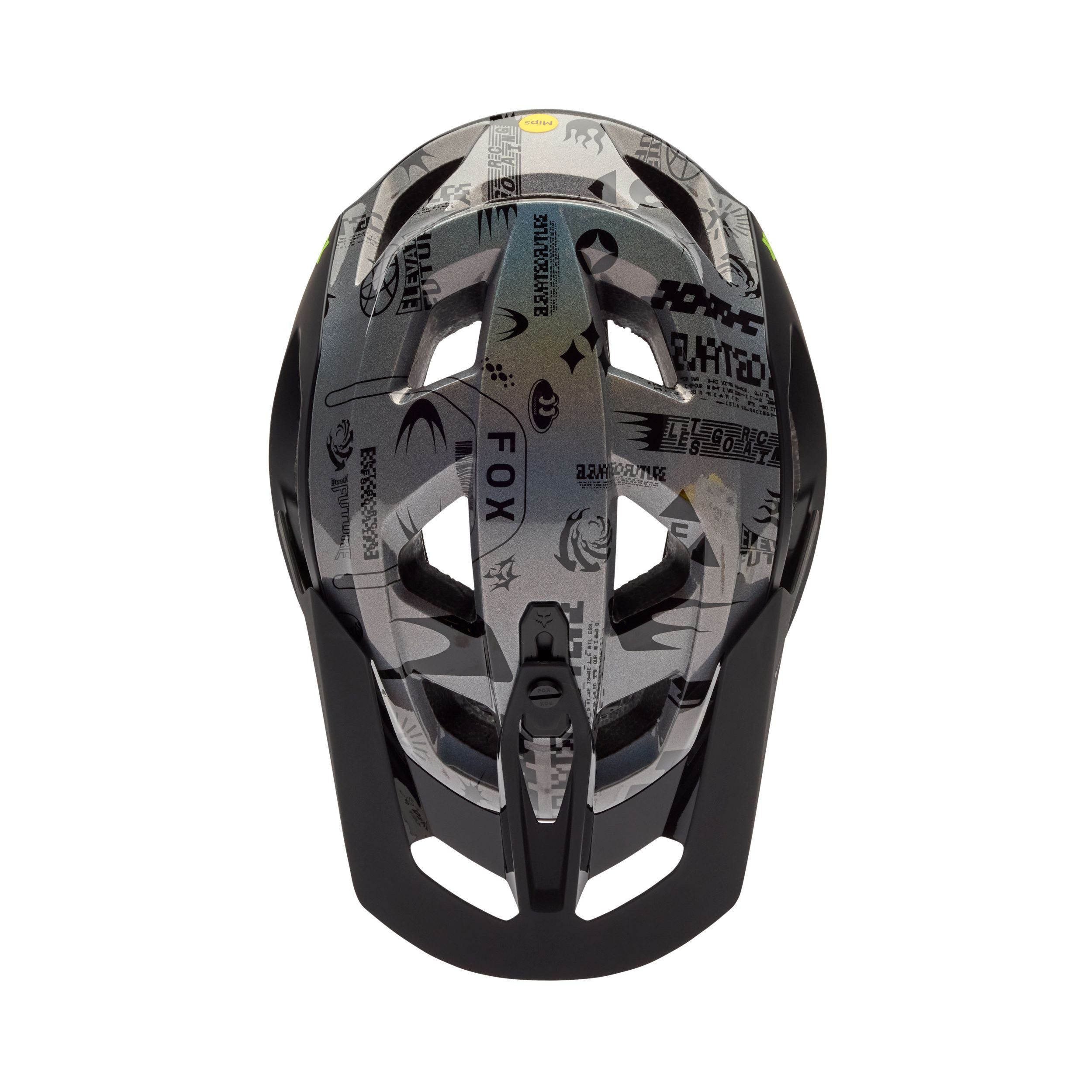 Fox Racing Fahrradhelm Fox Speedframe Pro Lunar Special Edition Fahrradhelm Schwarz