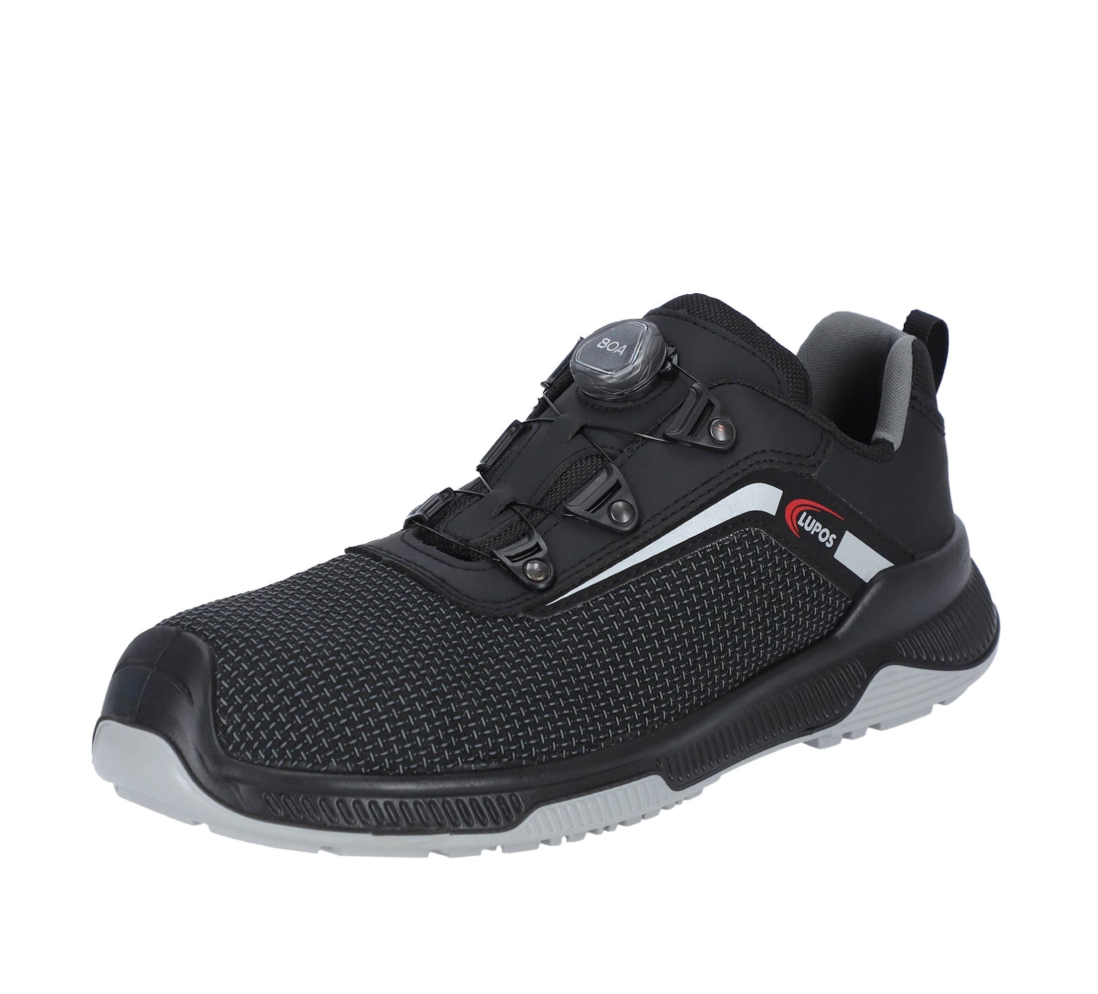 Lupos LUPOS Halbschuh JAN UK s ESD schwarz-grau 43 Arbeitsschuh