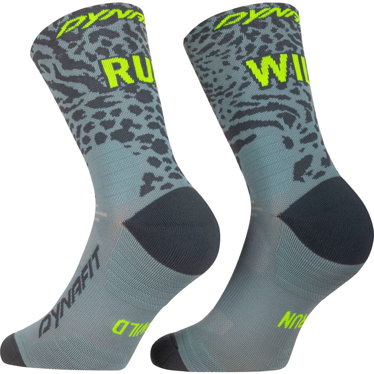 Dynafit Sportsocken Run Wild Crew Socks Leichte, atmungsaktive Socken mit anatomischer Passform und