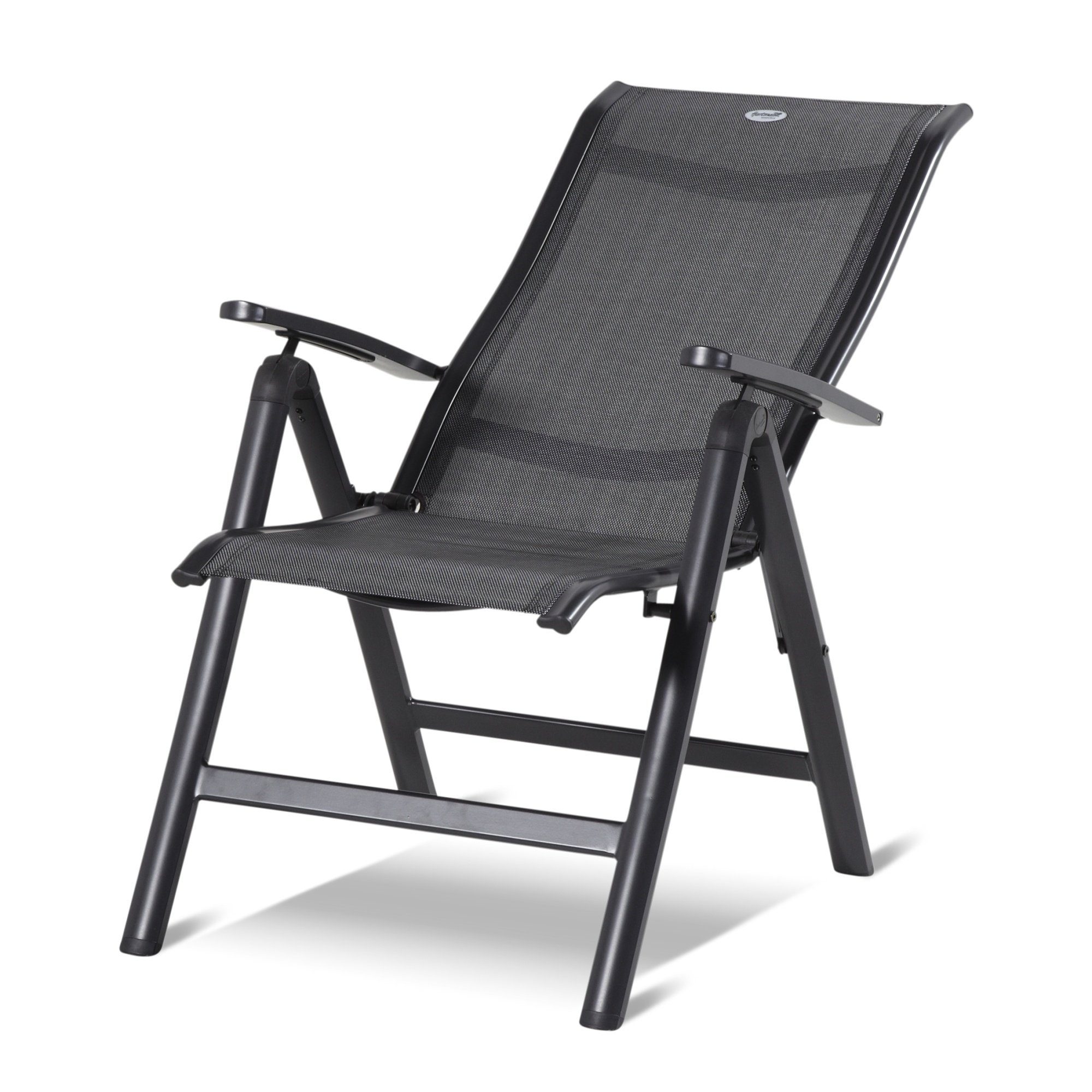 Hartman Gartenstuhl ALICE in XERIXGRAU AluArmlehnen, stabiler