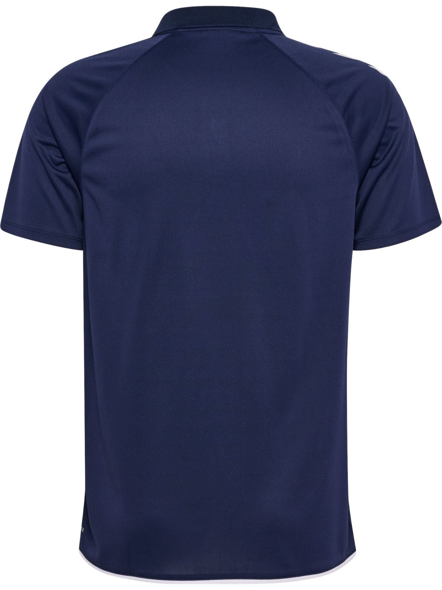 hummel Poloshirt hmlCORE 2.0 (100% rec. Polyester) marineblau/weiss Herren