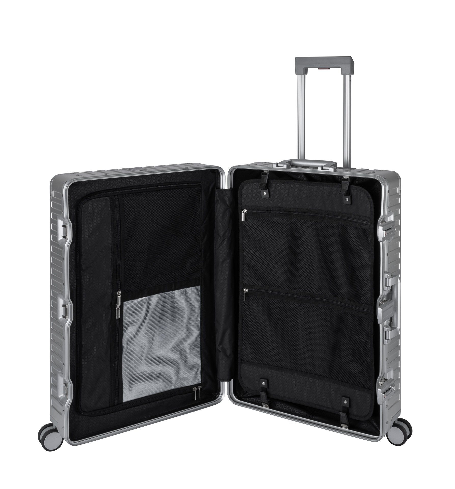 Travelhouse Hartschalen-Trolley Tokyo, 4 Rollen, Aluminium günstig online kaufen