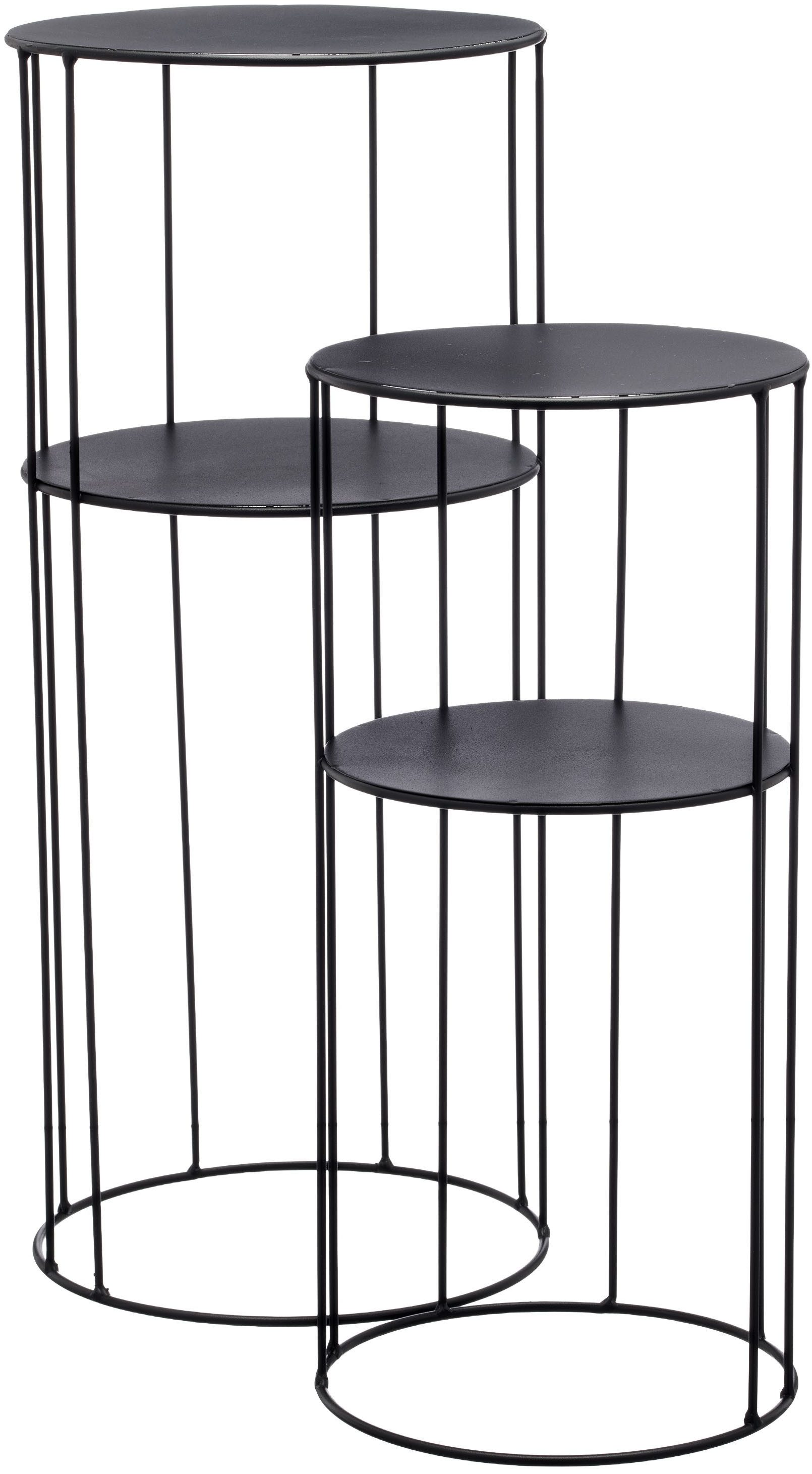 Creativ home Blumenständer Pflanzgestell (2 St), im modernen Design