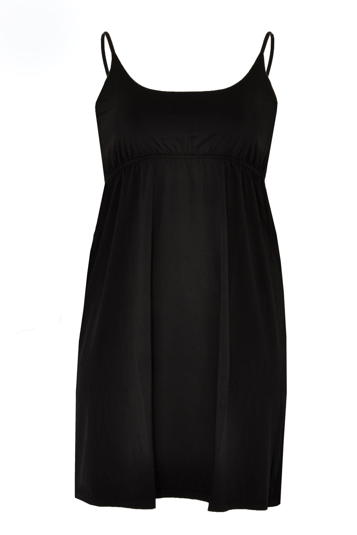 YOEK Midikleid Damen Kleid Große Größen mit langen Ärmeln