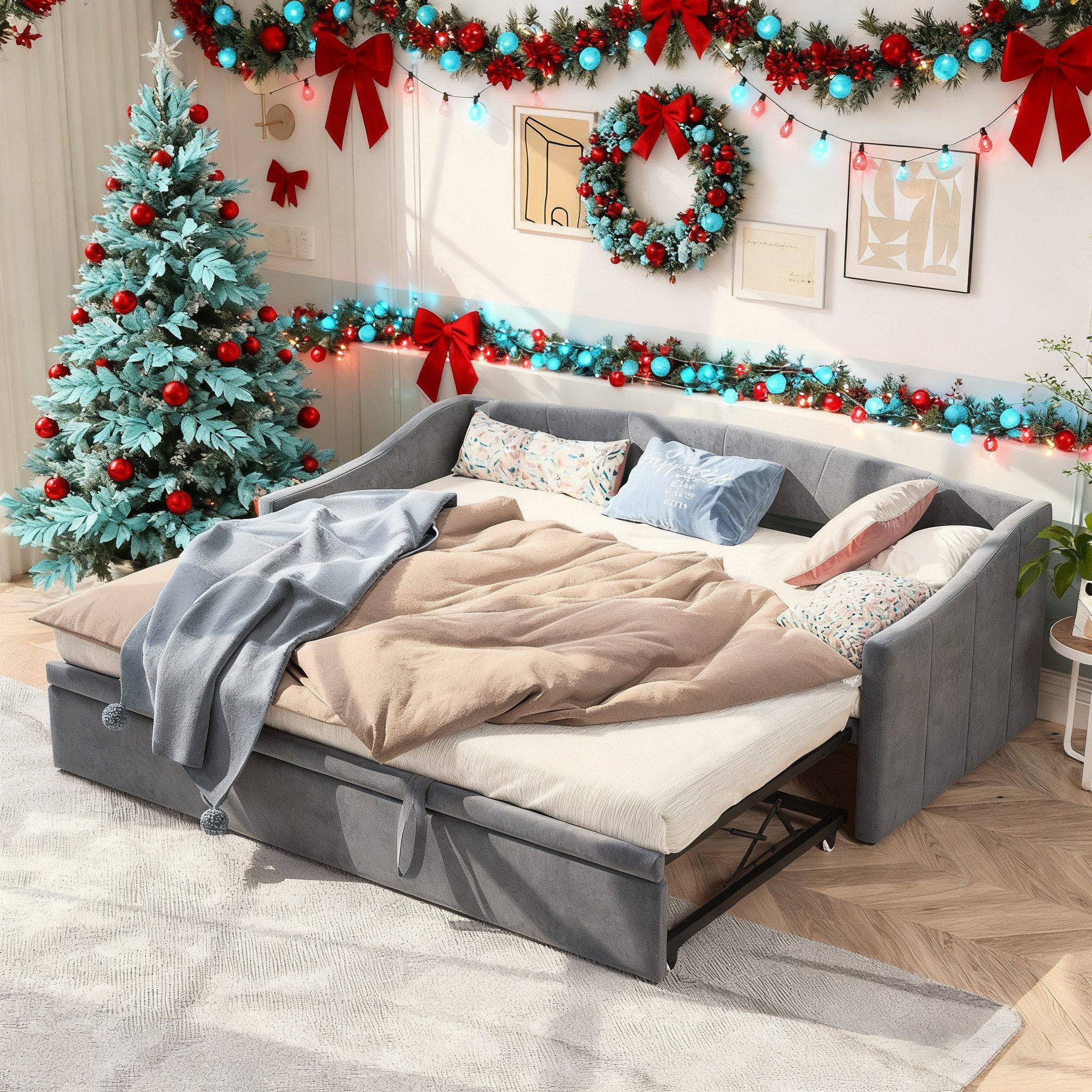 Polsterbett Daybett Tagesbett Ausziehbett