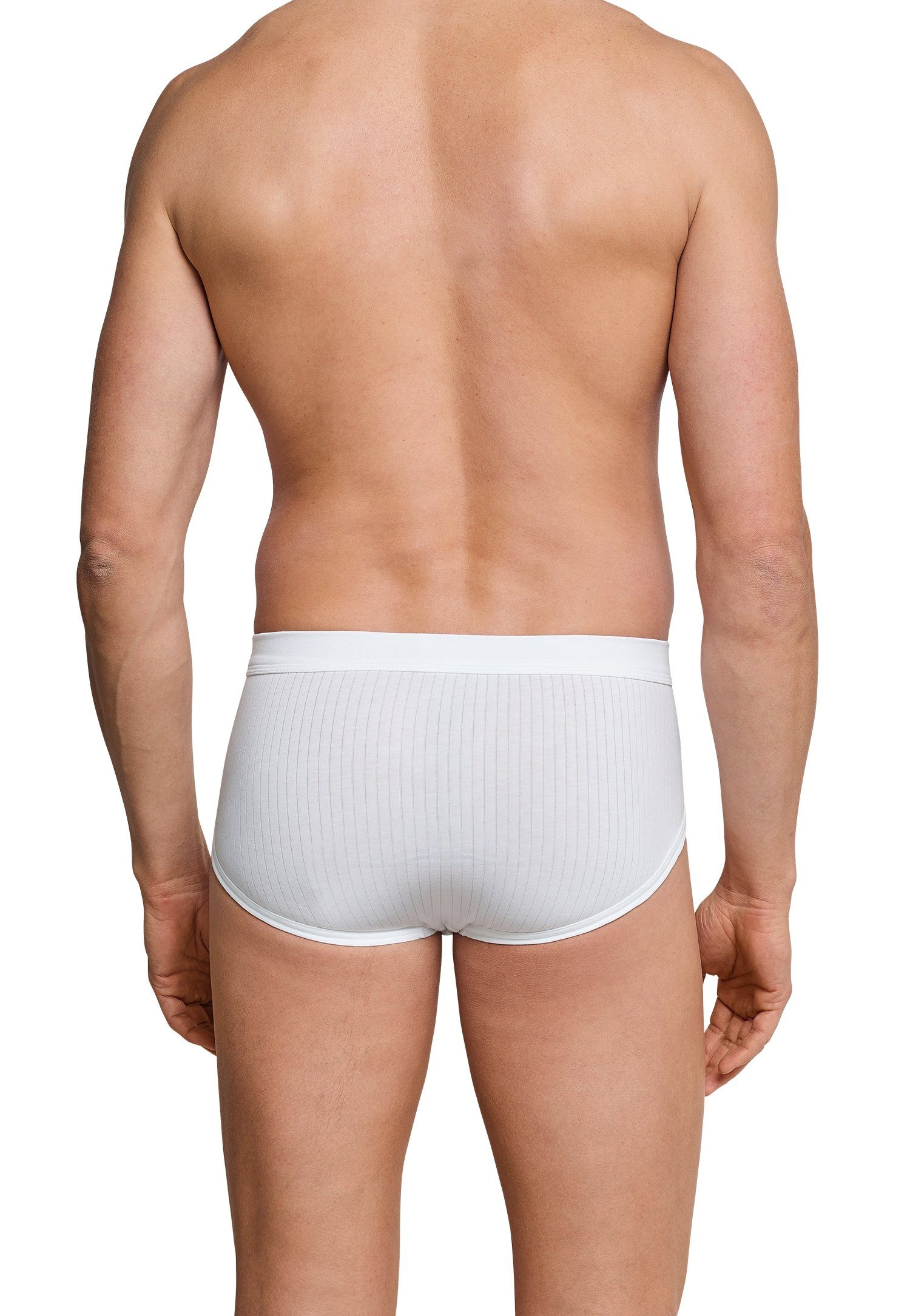 Schiesser Slip Authentic (2er-Pack) mit Eingriff