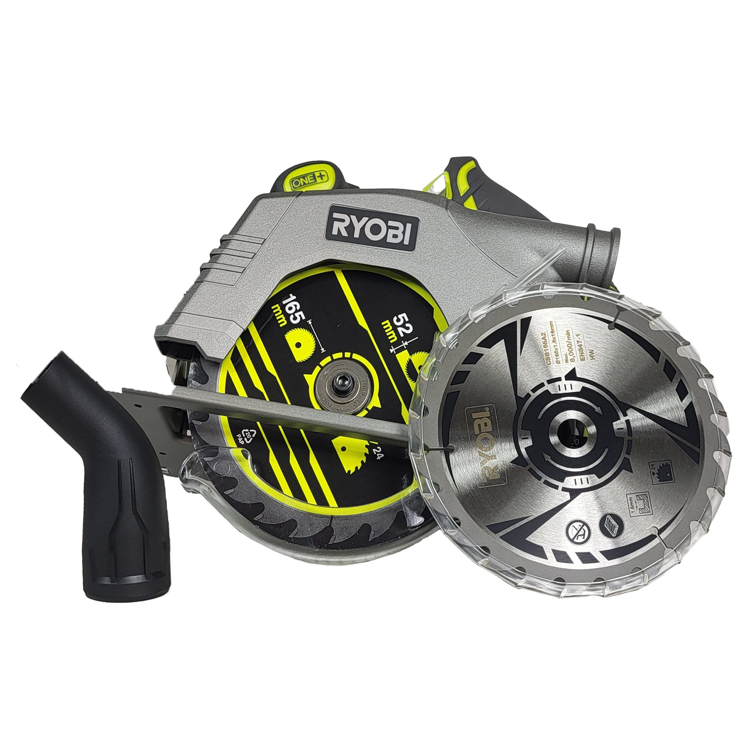 RYOBI Akku-Handkreissäge Ryobi R18CS-0 – Akku-Handkreissäge 165 mm, 1-St.