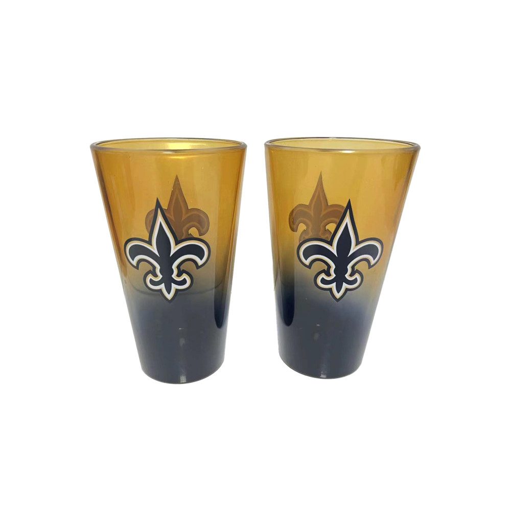 New Orleans Saints Glas New Orleans Saints Pint Glass 2er-Set, Glas