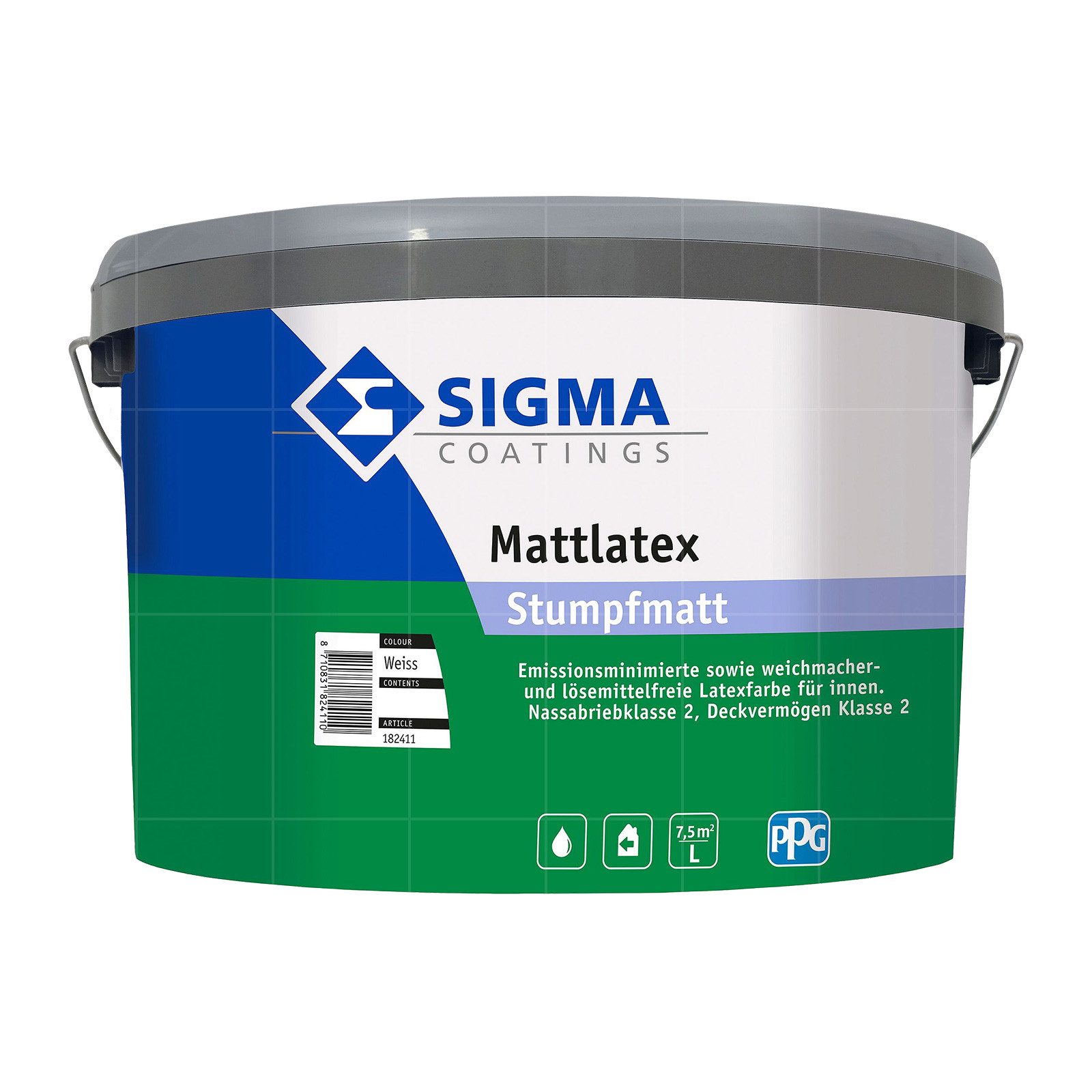 SIGMA Coatings Latexfarbe Mattlatex 12,5 LTR