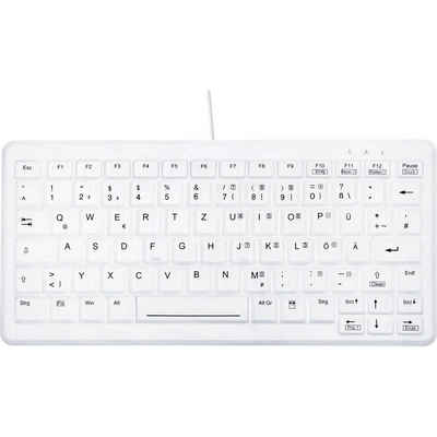 Active Key C4110F Hygiene-Tastatur Tastatur (Silikonmembran, Geeignet f. Wischdesinfektion nach DGHM/VAH)