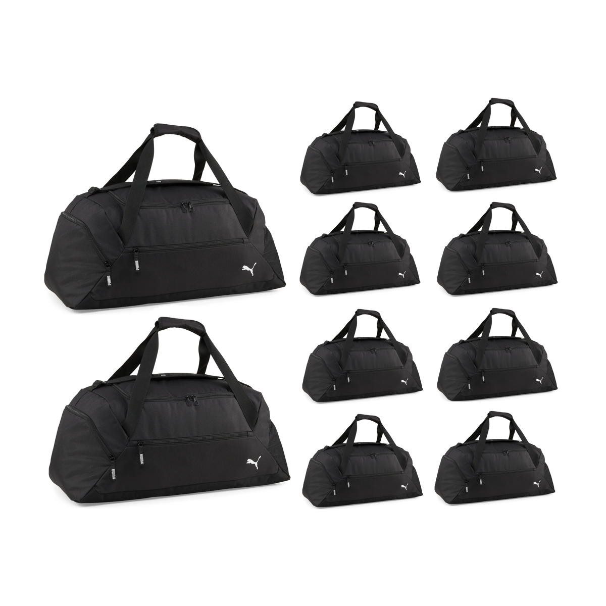 PUMA Sporttasche Unisex teamGOAL Teambag Gr. M - Basic Core Sporttasche 10er Pack