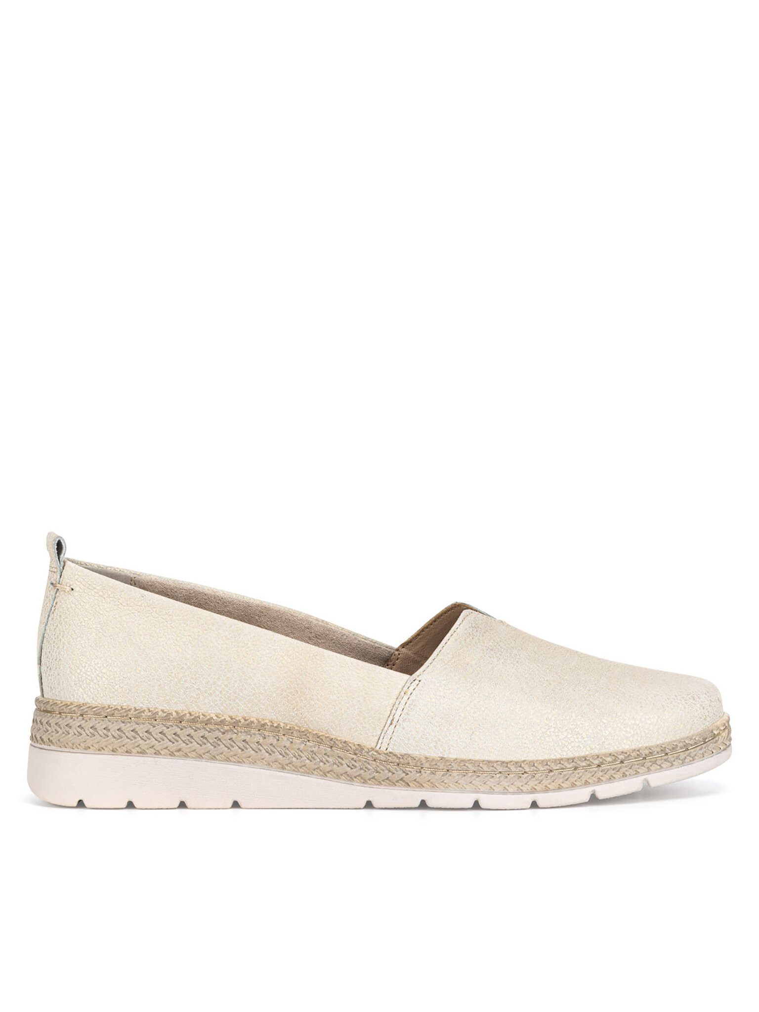 Halbschuhe WI16-BECA-02 Beige Schnürschuh
