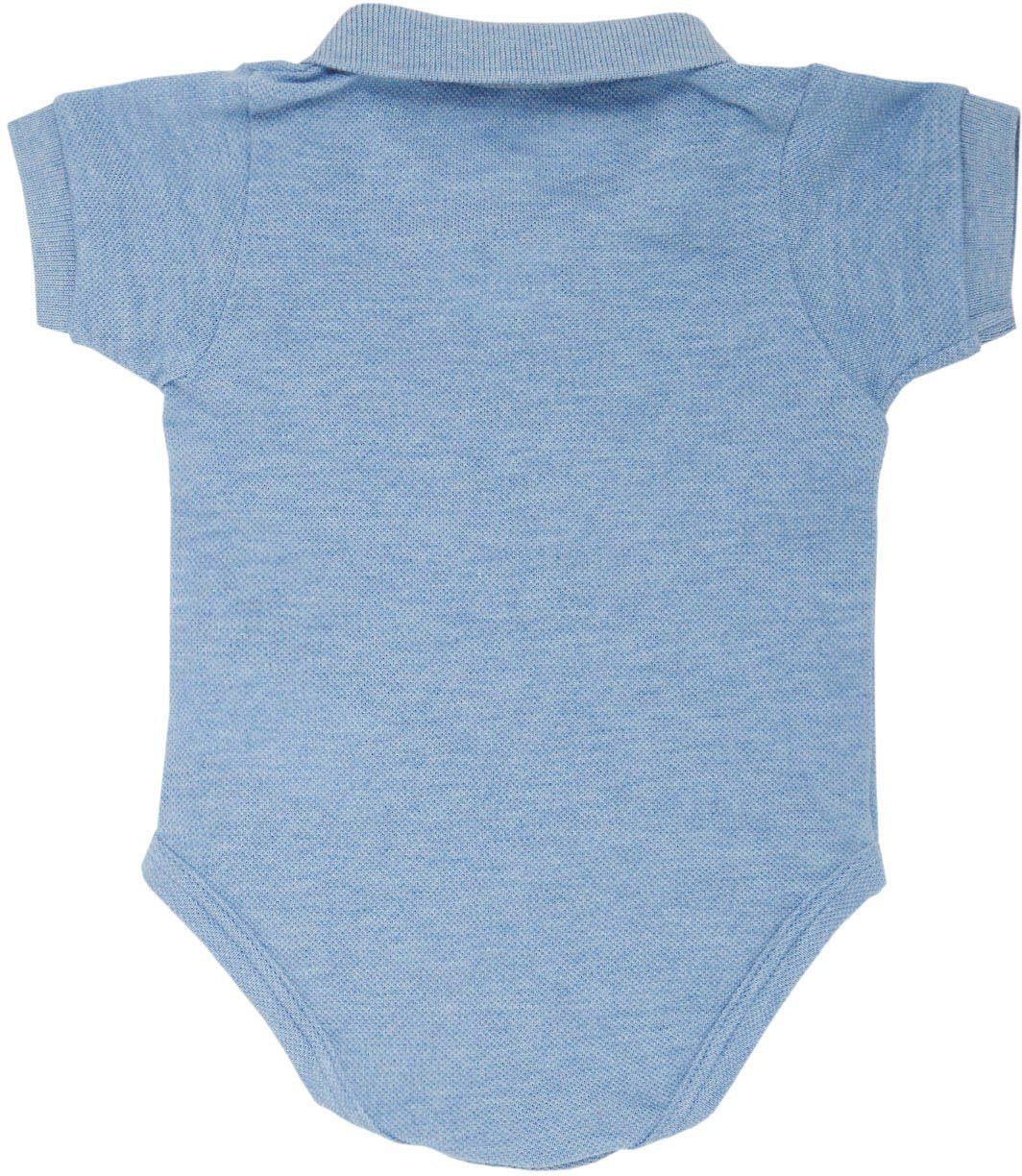 Lacoste (Set) aus Baumwolle weicher Neugeborenen-Geschenkset hellblau