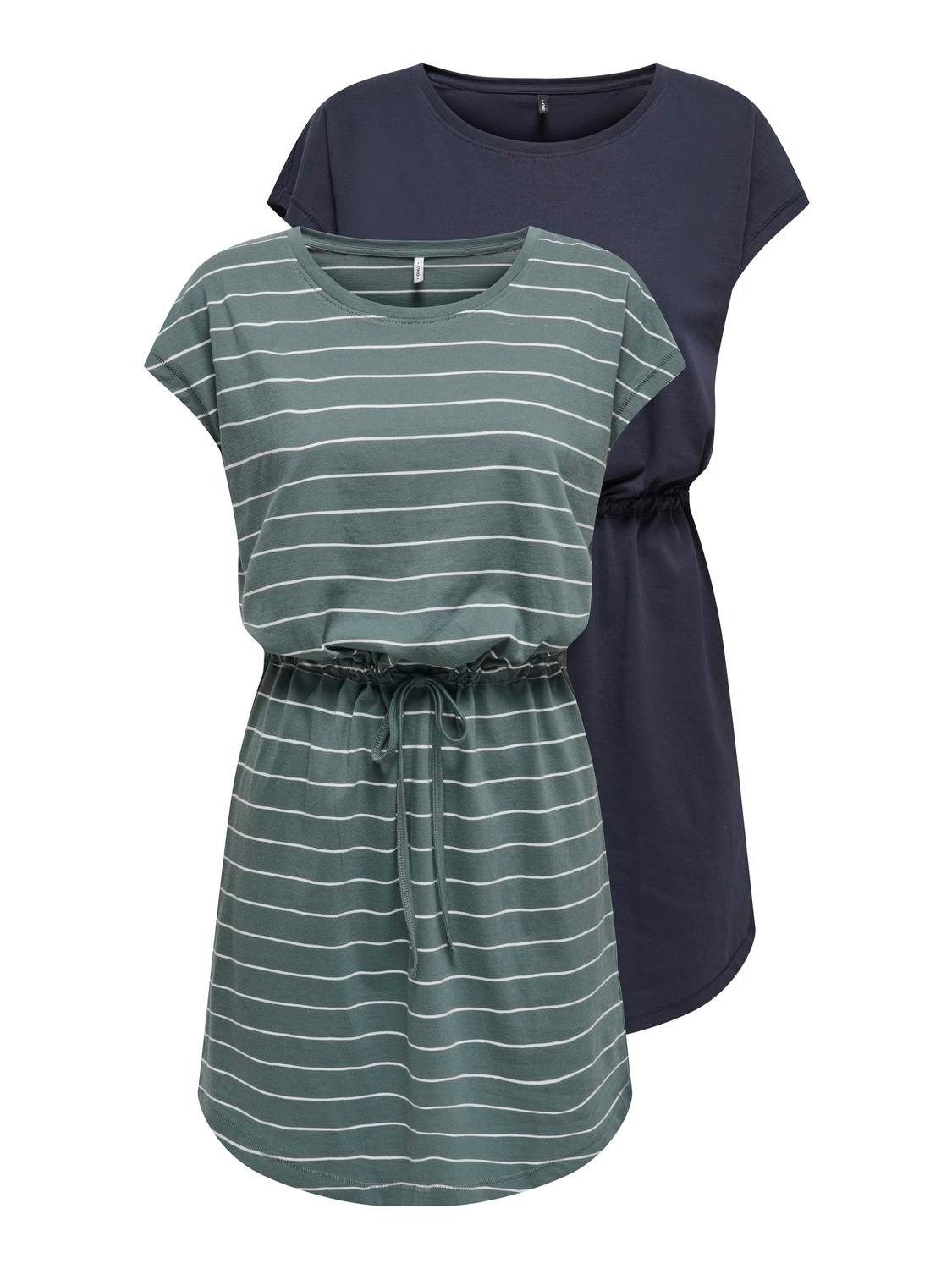 ONLY Shirtkleid ONLMAY LIFE S/S DRESS günstig online kaufen
