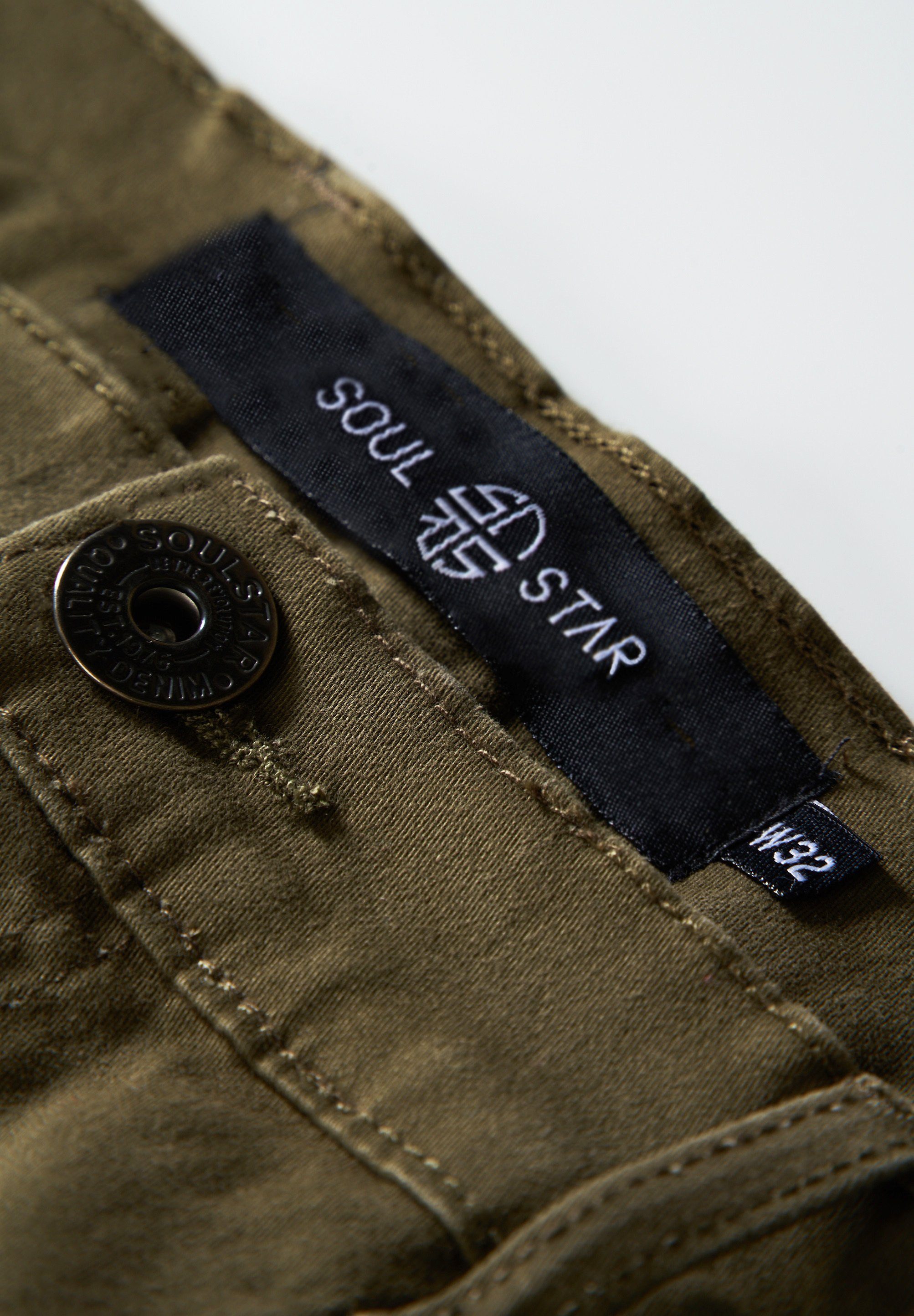 SOULSTAR Cargohose SPBRADES Herren Chino Jeans Hose Stoffhose