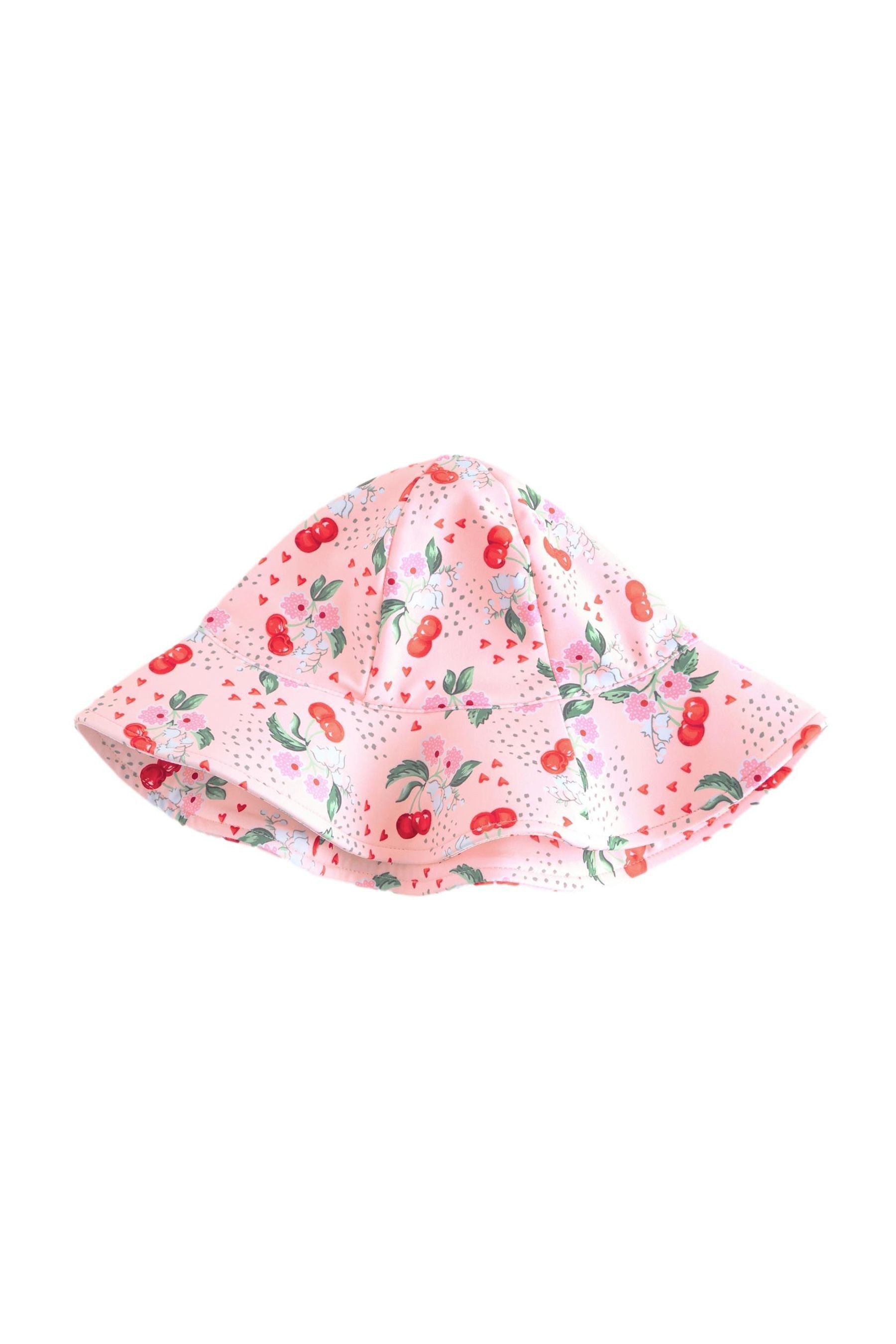 Sonnenhut Cath Kidston Hut mit Kirschen- und Blumen-Print