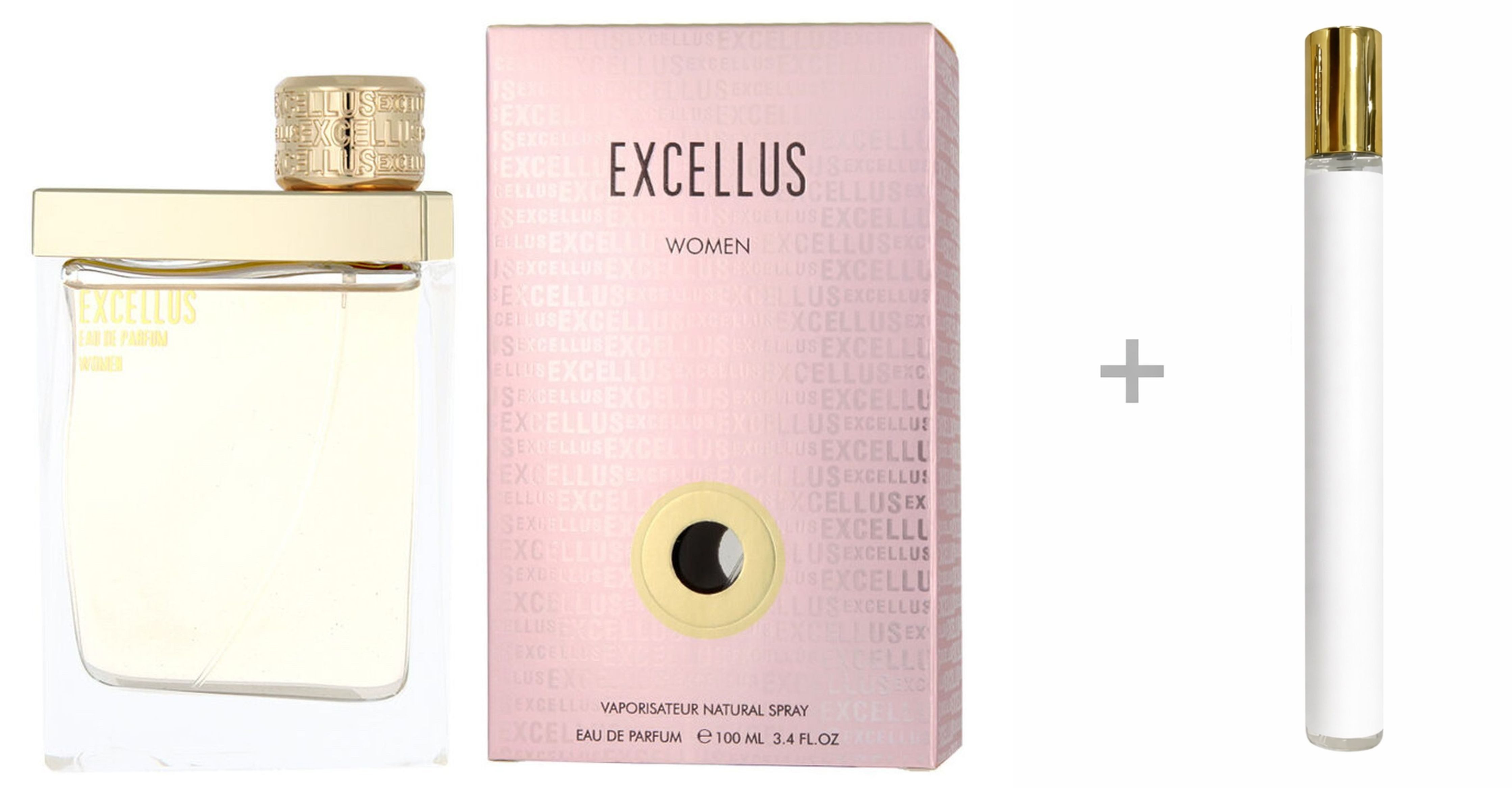 armaf Duft-Set Excellus Women Eau de Parfum (EDP) Damen Spray, Blumig-fruchtiger Duft mit Maiglöckchen, Magnolien, Jasmin und Vanille