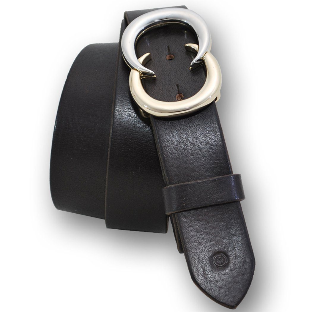 Ledergürtel Gürtel, Buffalo 3,5cm
