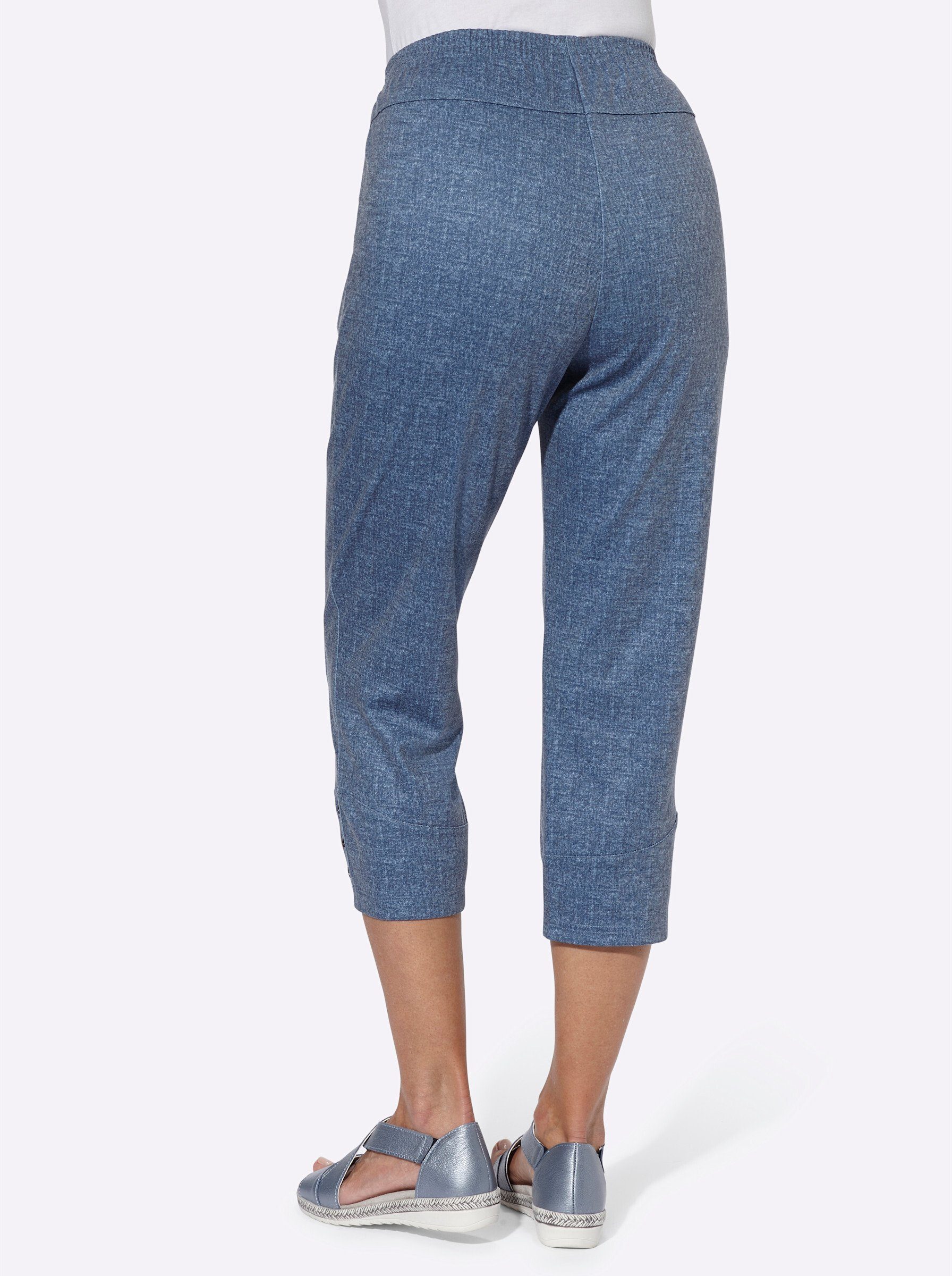 Shorts WITT jeansblau-meliert WEIDEN