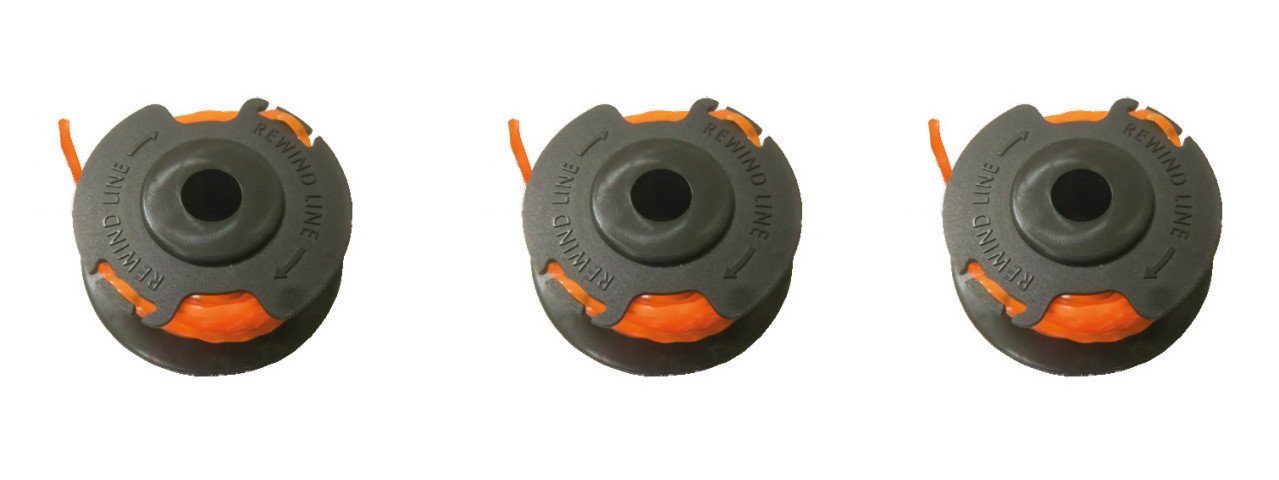 Rasentrimmer-Ersatzspule Primaster Pro 3er Set Ersatzspule für Rasentrimmer