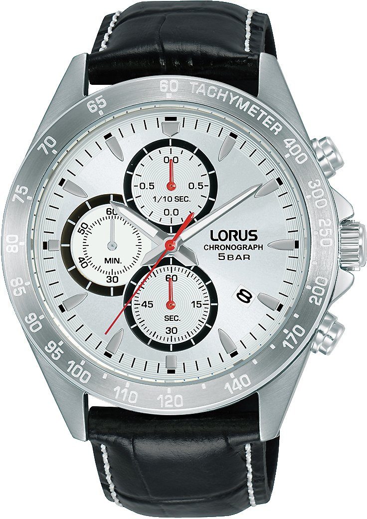 LORUS Chronograph RM371GX9, Gehäuse aus Edelstahl, Gehäuse-Ø ca. 43 mm