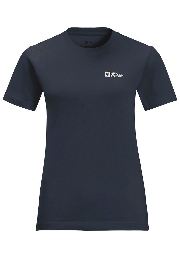 T night-blue Wolfskin W Jack ESSENTIAL T-Shirt