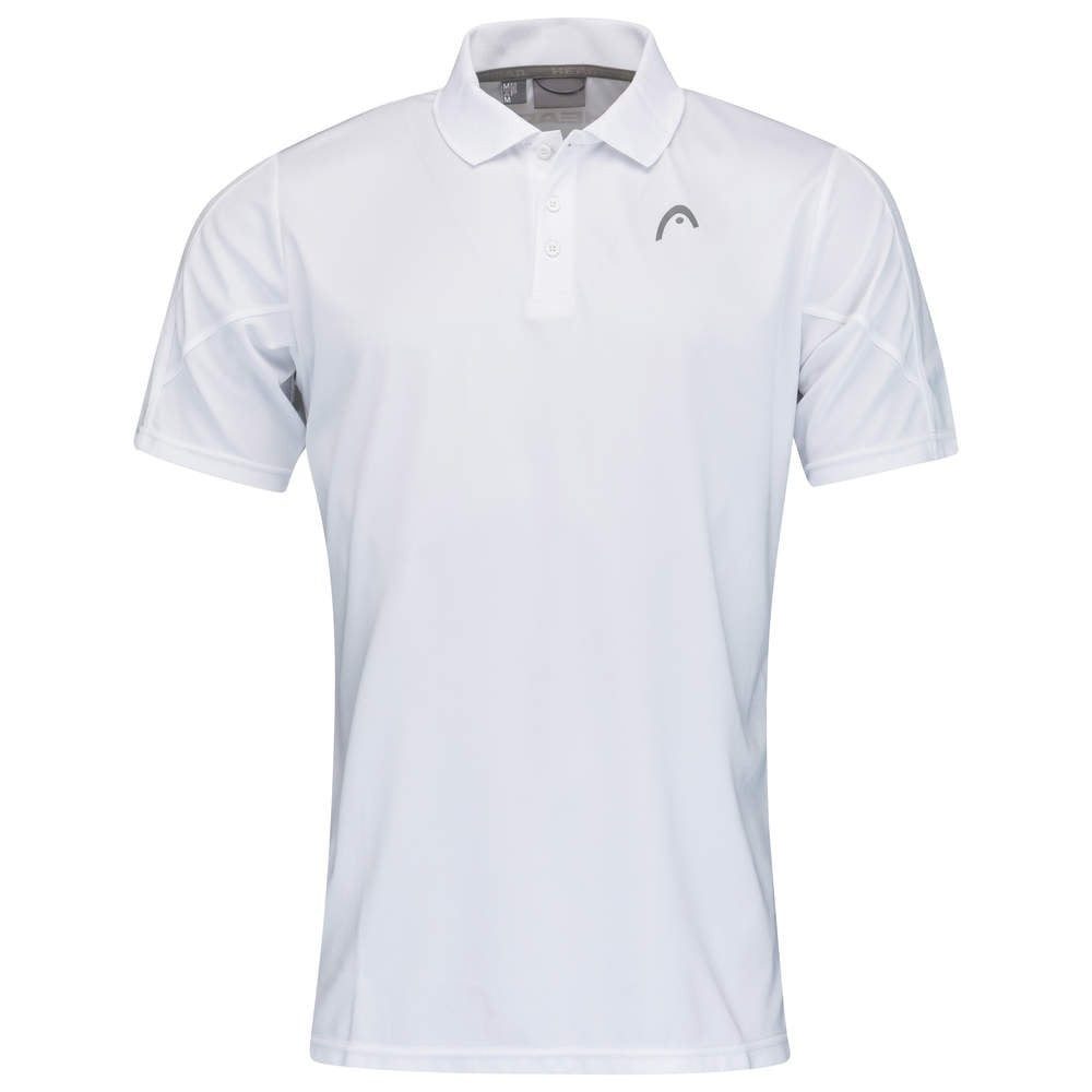 Head Poloshirt Club Technical (Moisture Transfer Microfiber Technologie) weiss/weiss