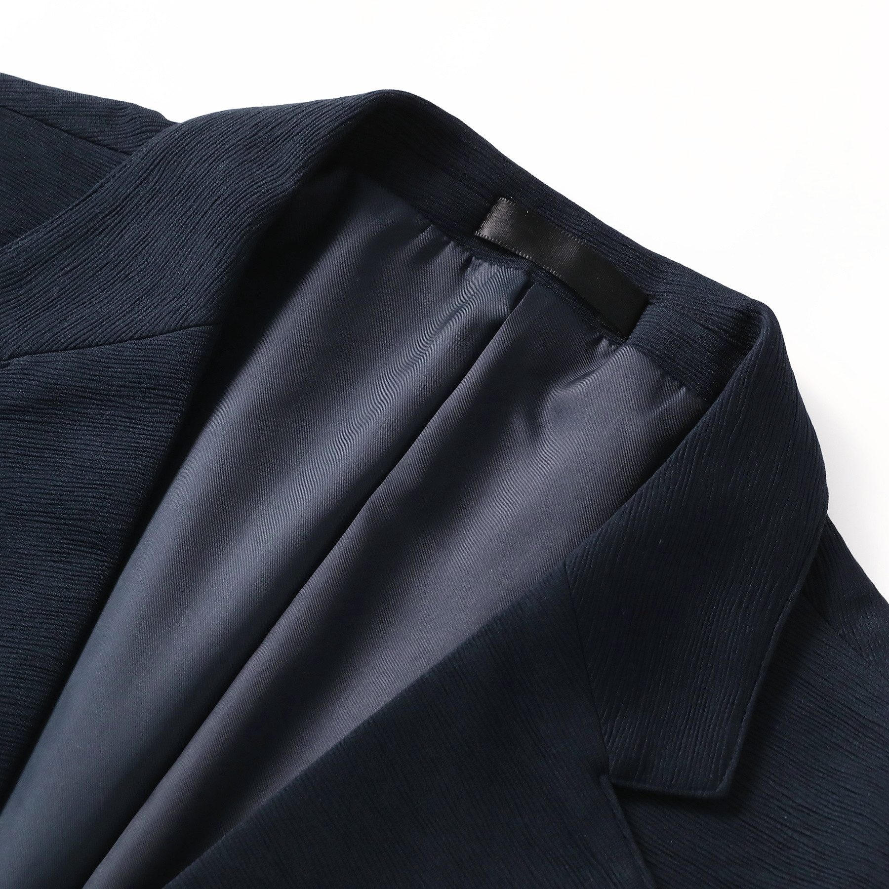 Allthemen Anzugsakko Herren 2 Knöpfe Sakko mit Wellenstruktur Casual Blazer