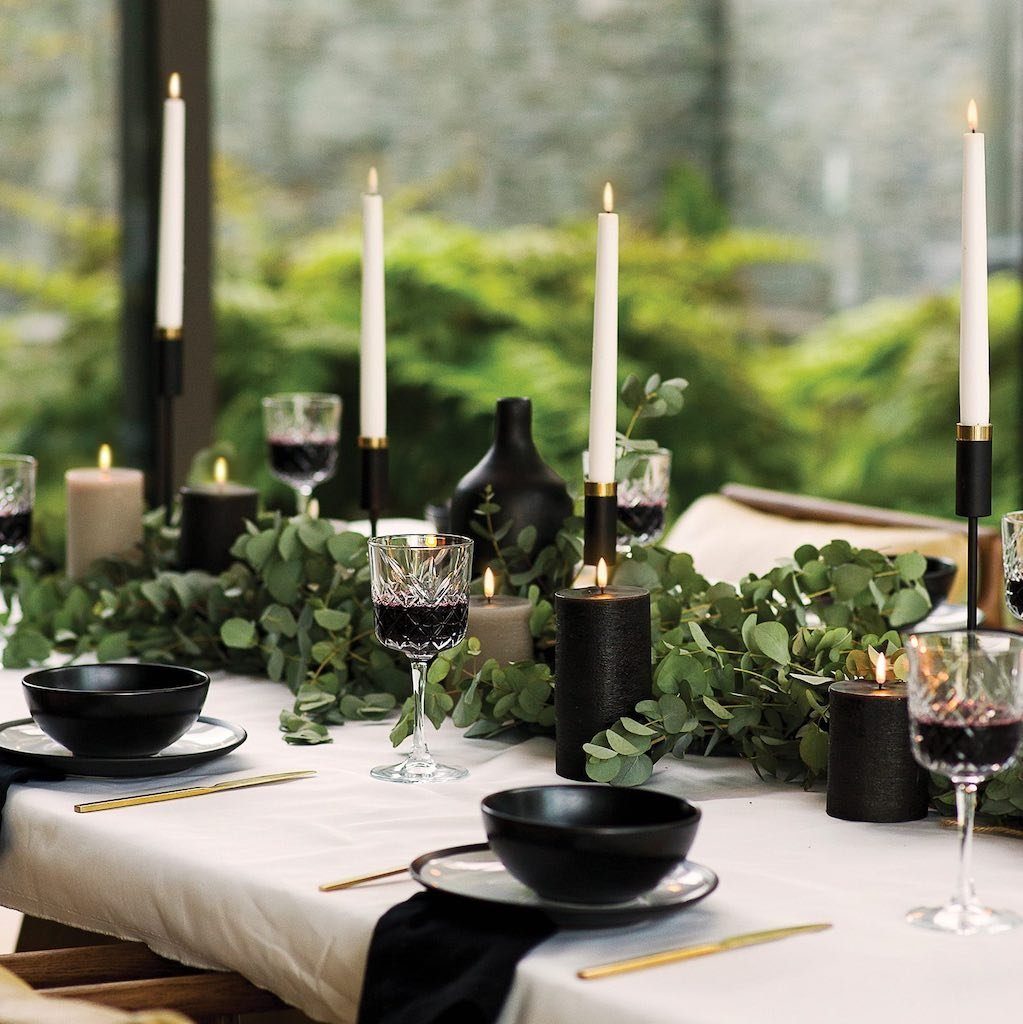 UYUNI Lighting LED-Kerze UYUNI Lighting LED Stabkerzen Taper 2er Set, Echtw günstig online kaufen