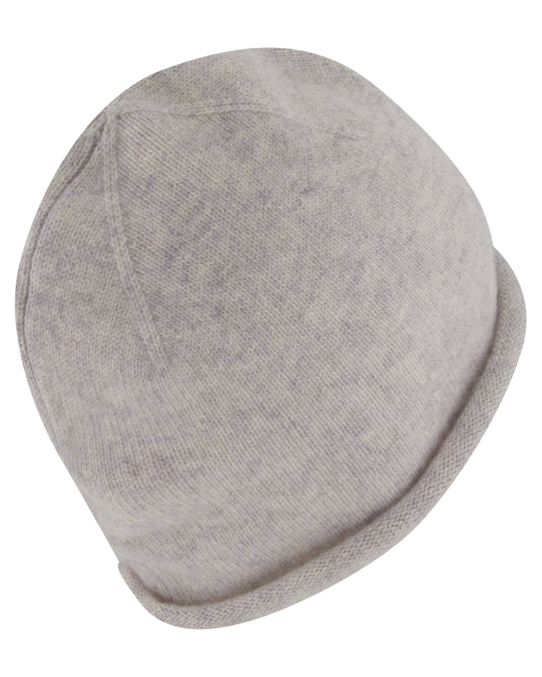 aus Damen Beanie Strickmütze Storm Kate (215) Kaschmir mel. silber