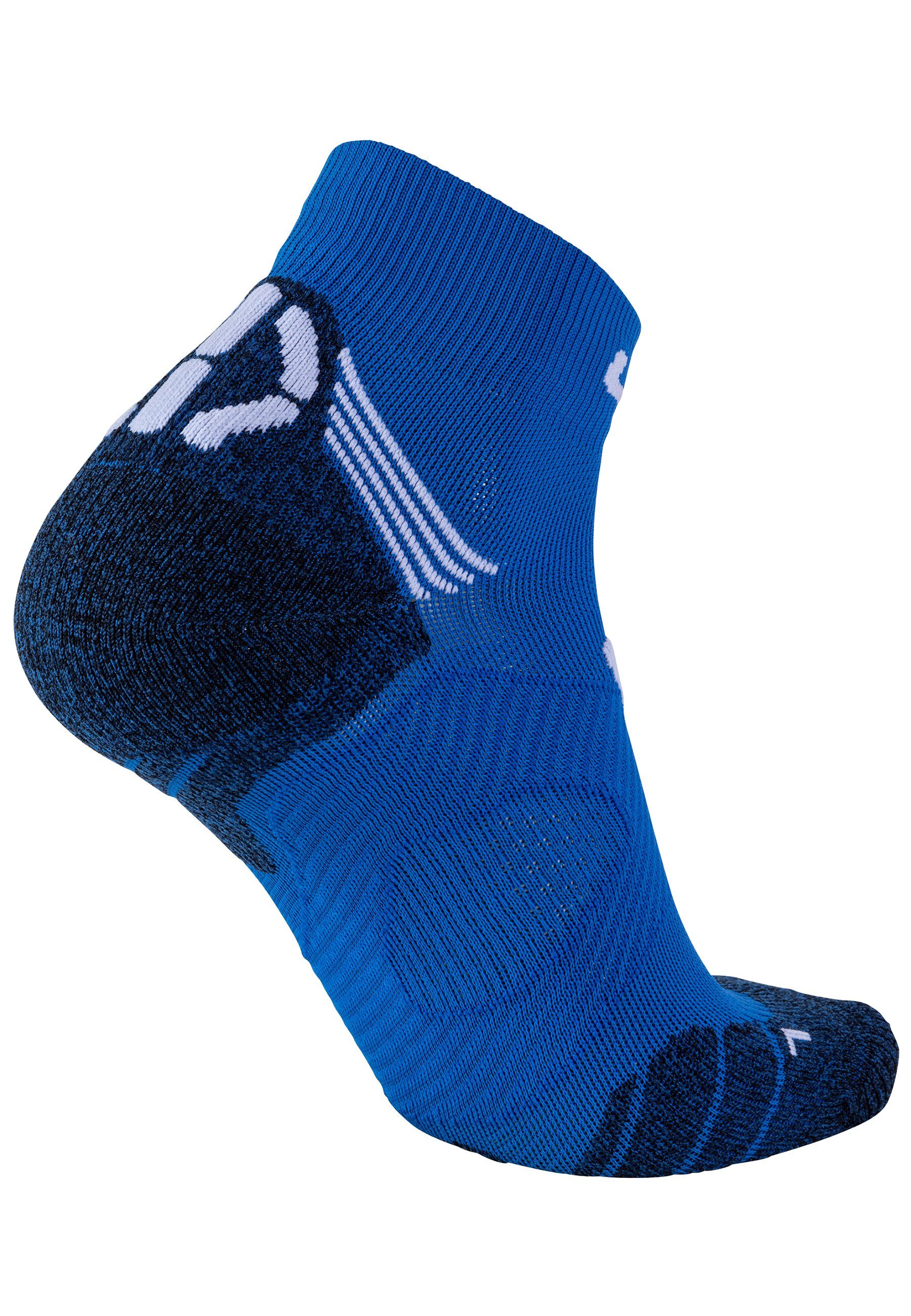 (1-Paar) UYN Fast Run Socken Super hellblau