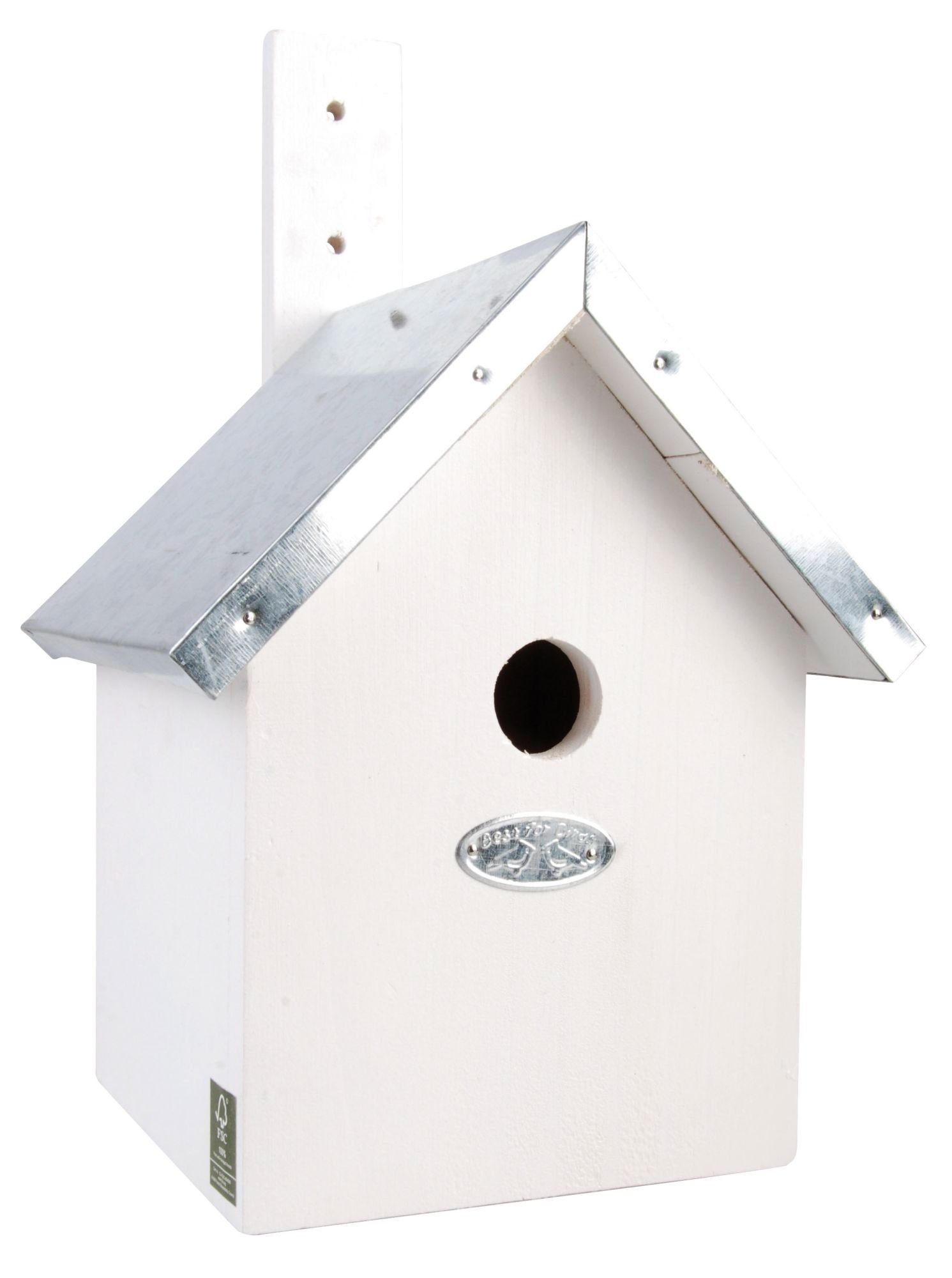 Rivanto Nistkasten, Vogelhaus für Blaumeisen, mit Bitumendach, Maße 18