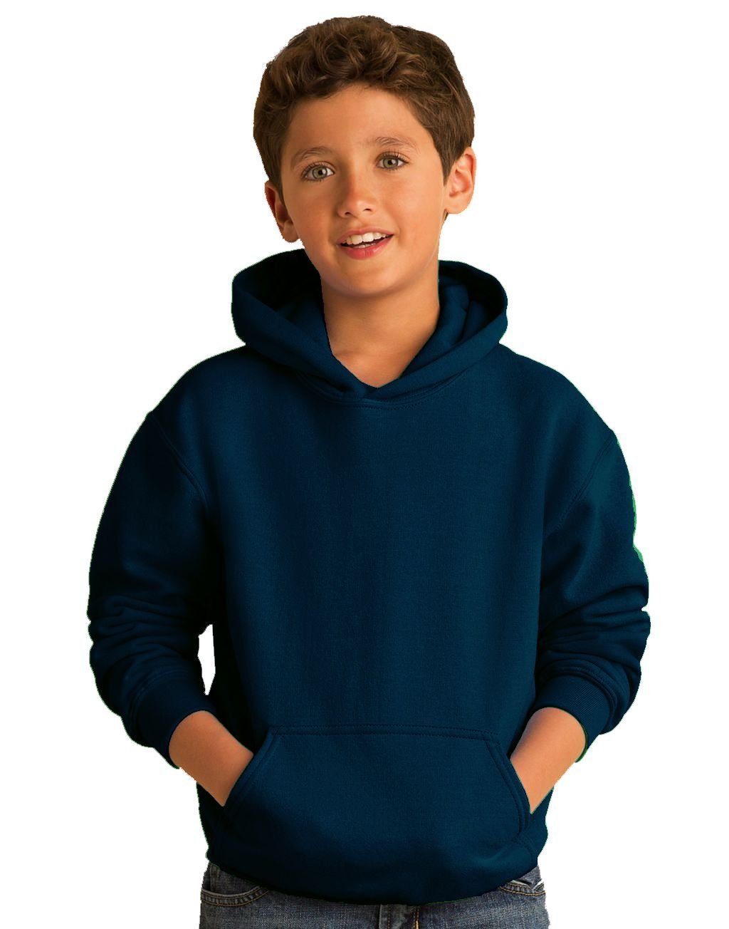 Gildan Kinder Unisex Hoodie Sweatshirt mit Kapuze