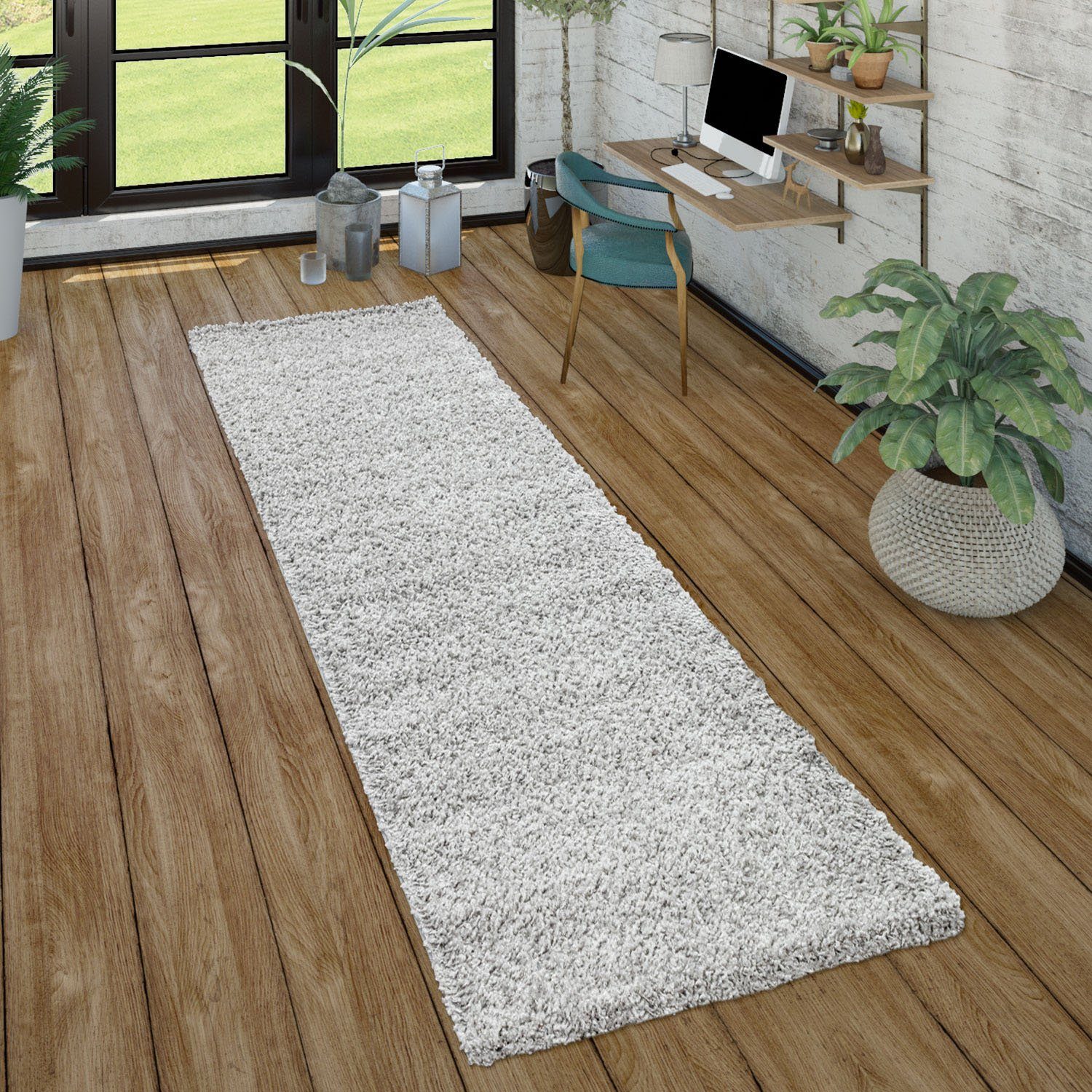 Paco Home Hochflor-Teppich Sky 250, rechteckig, günstig online kaufen