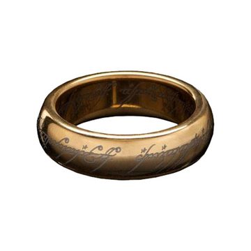 Weta Workshop Goldring Der Eine Ring Wolfram-Ring (vergoldet) - Der Herr der Ringe