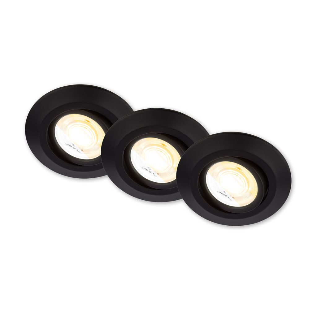 Briloner Leuchten LED Einbaustrahler 7586035, LED fest integriert, 2700K - Extra-Warmweiß