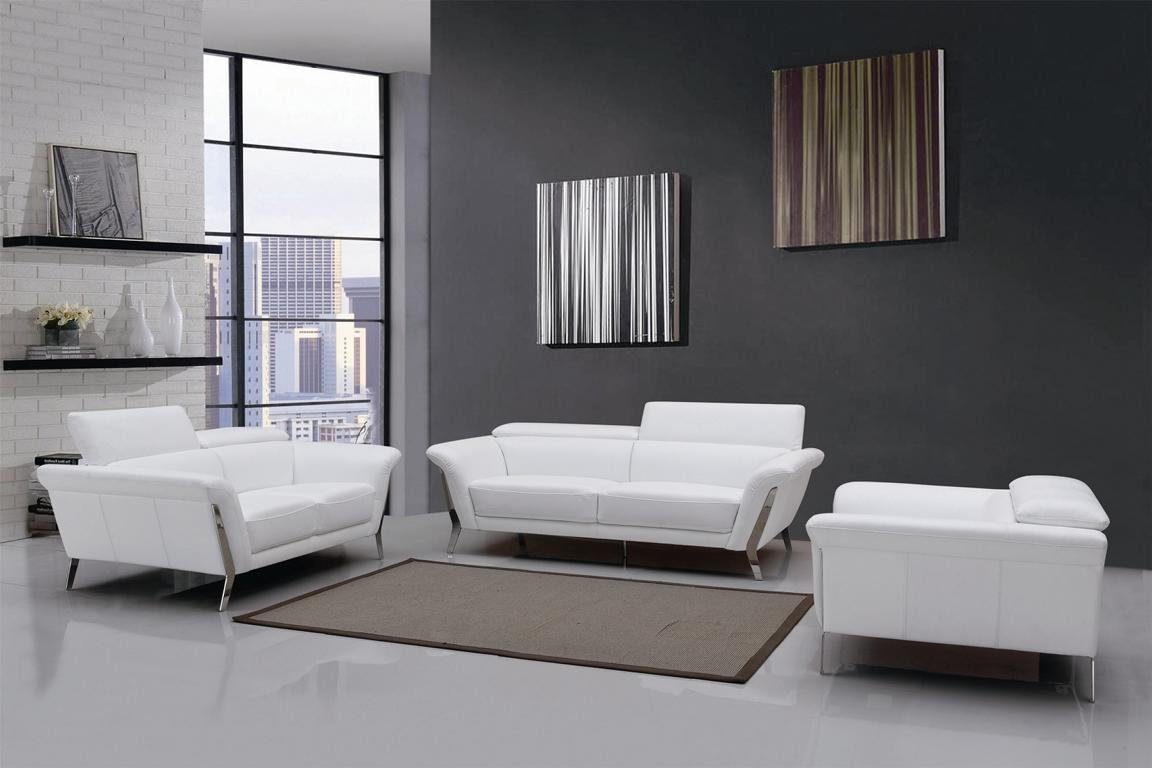 JVmoebel Sofa »Sofagarnitur Leder Sofa Set 3+2 (ohne Sessel) Couch Sitz  Polster Garnitur 1547« online kaufen | OTTO