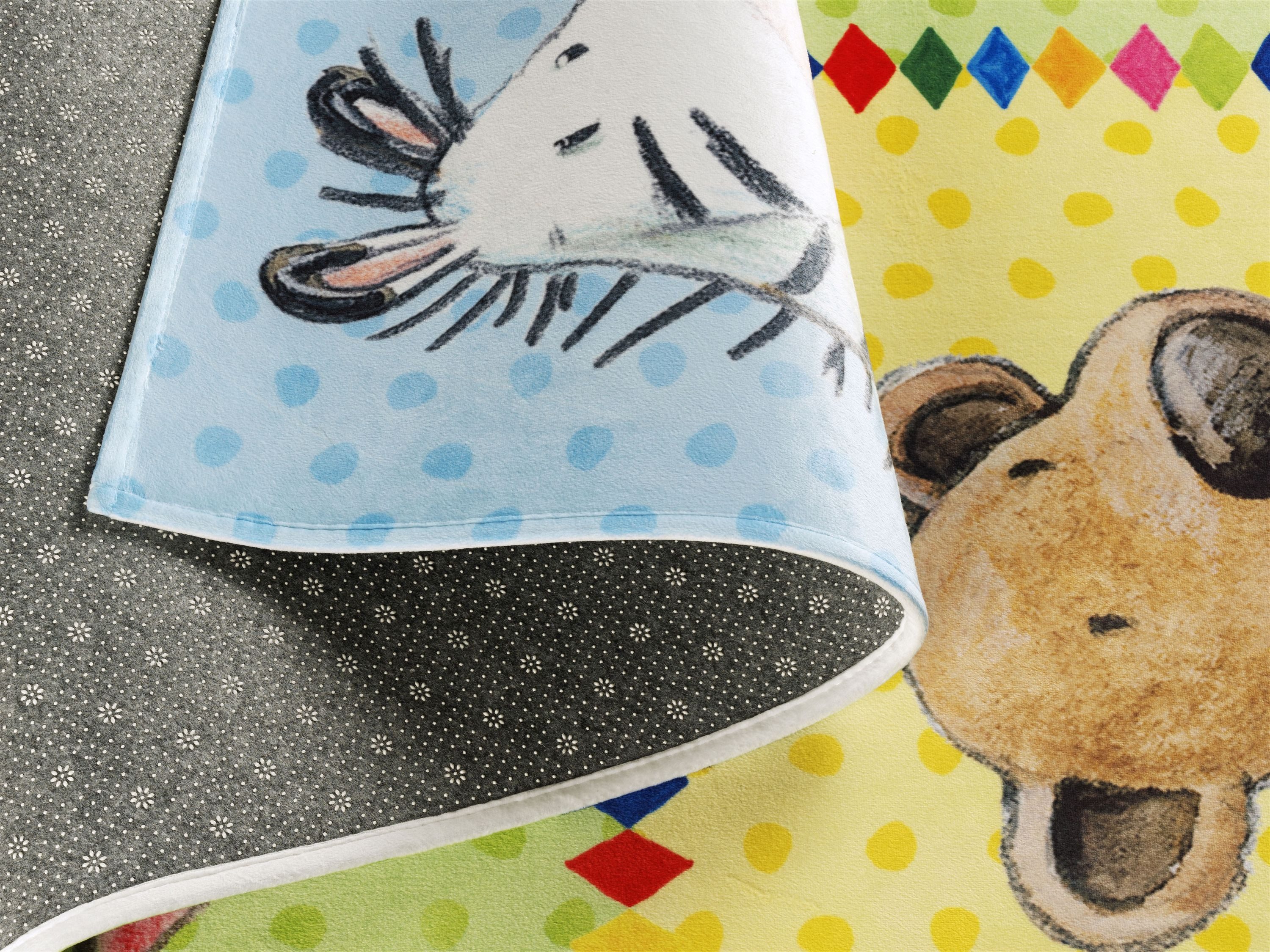 Die Lieben Sieben Kinderteppich Tiere Die Lieben Sieben, rechteckig