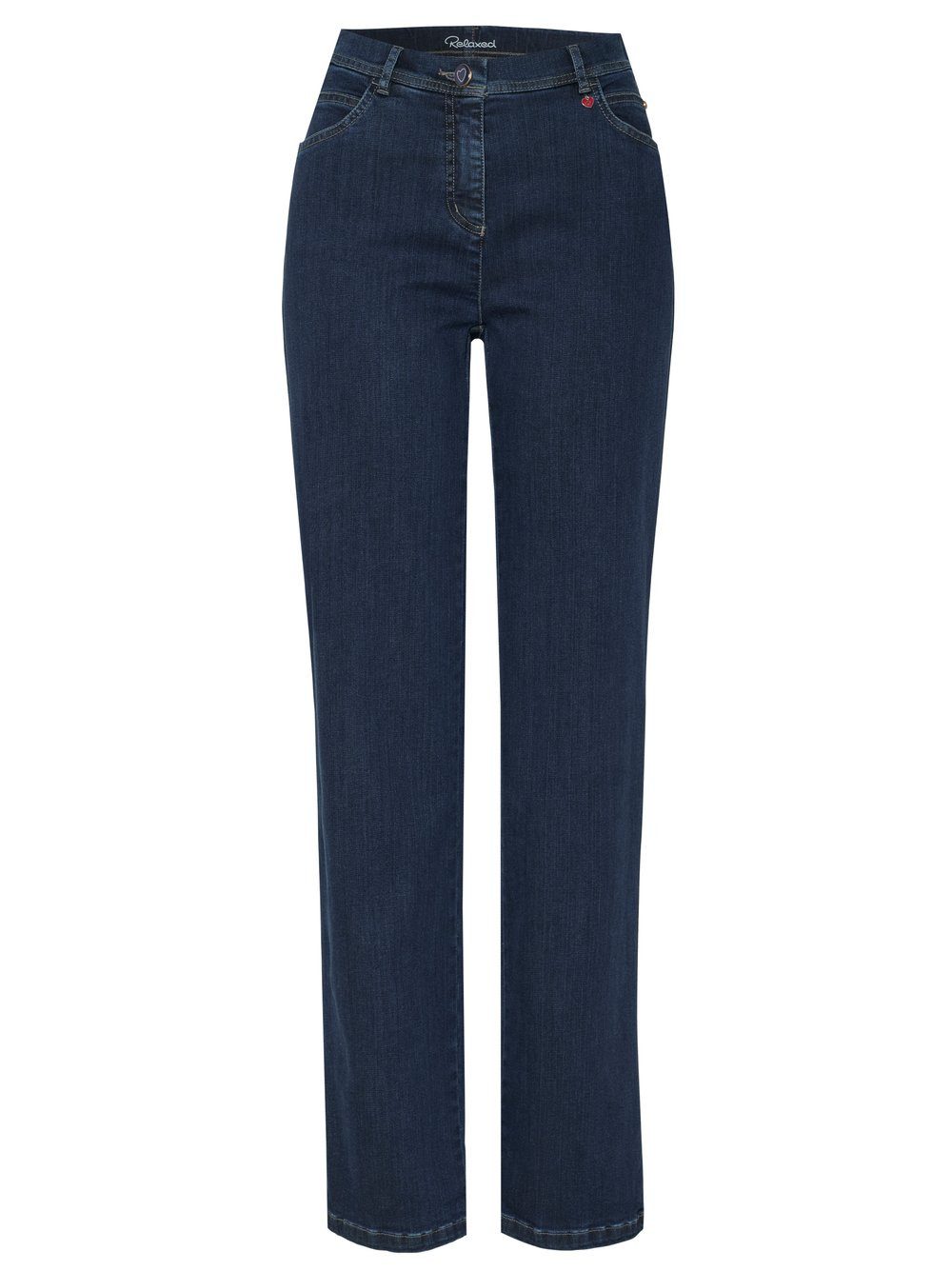 Relaxed by TONI 5-Pocket-Jeans Relaxed by Toni Damen Jeans MbF straight (1-tlg)