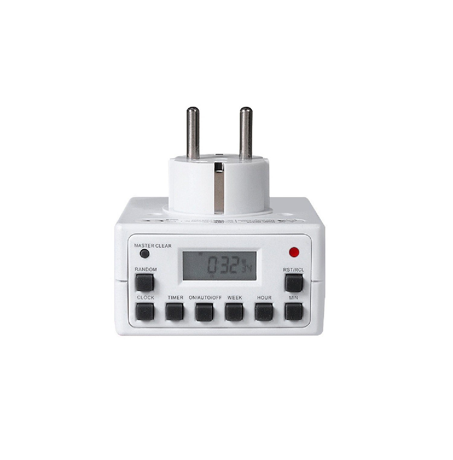 Maclean Zeitschaltuhr MCE30, Programmierbarer digitaler Timer 10 Programme