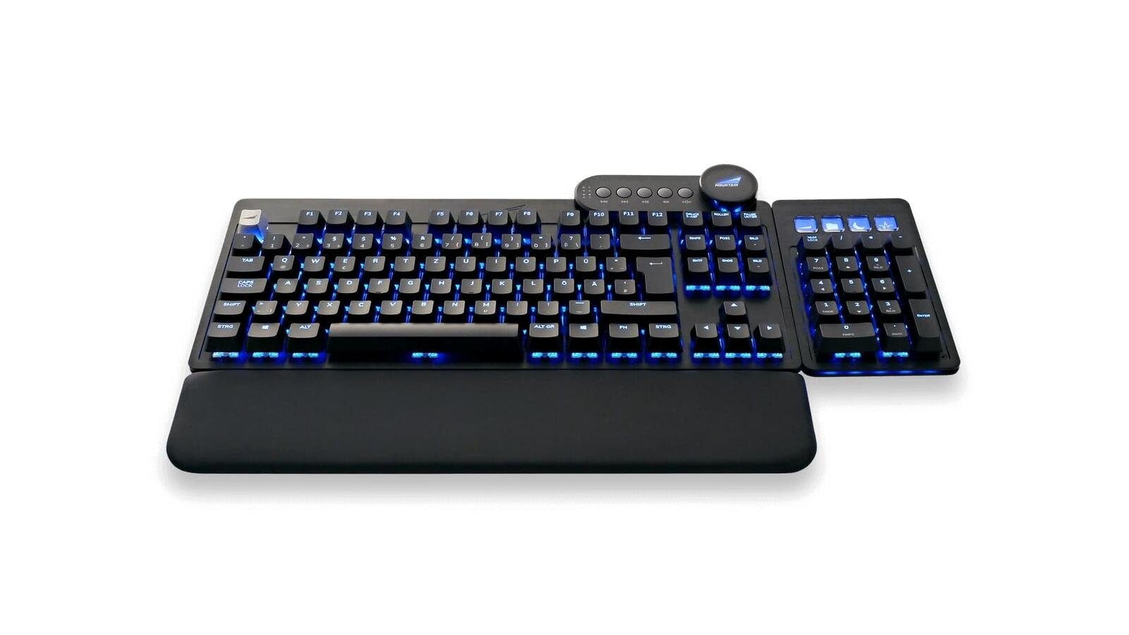 Mountain Everest Max MX Silent Red GamingTastatur (ISO Deutsches