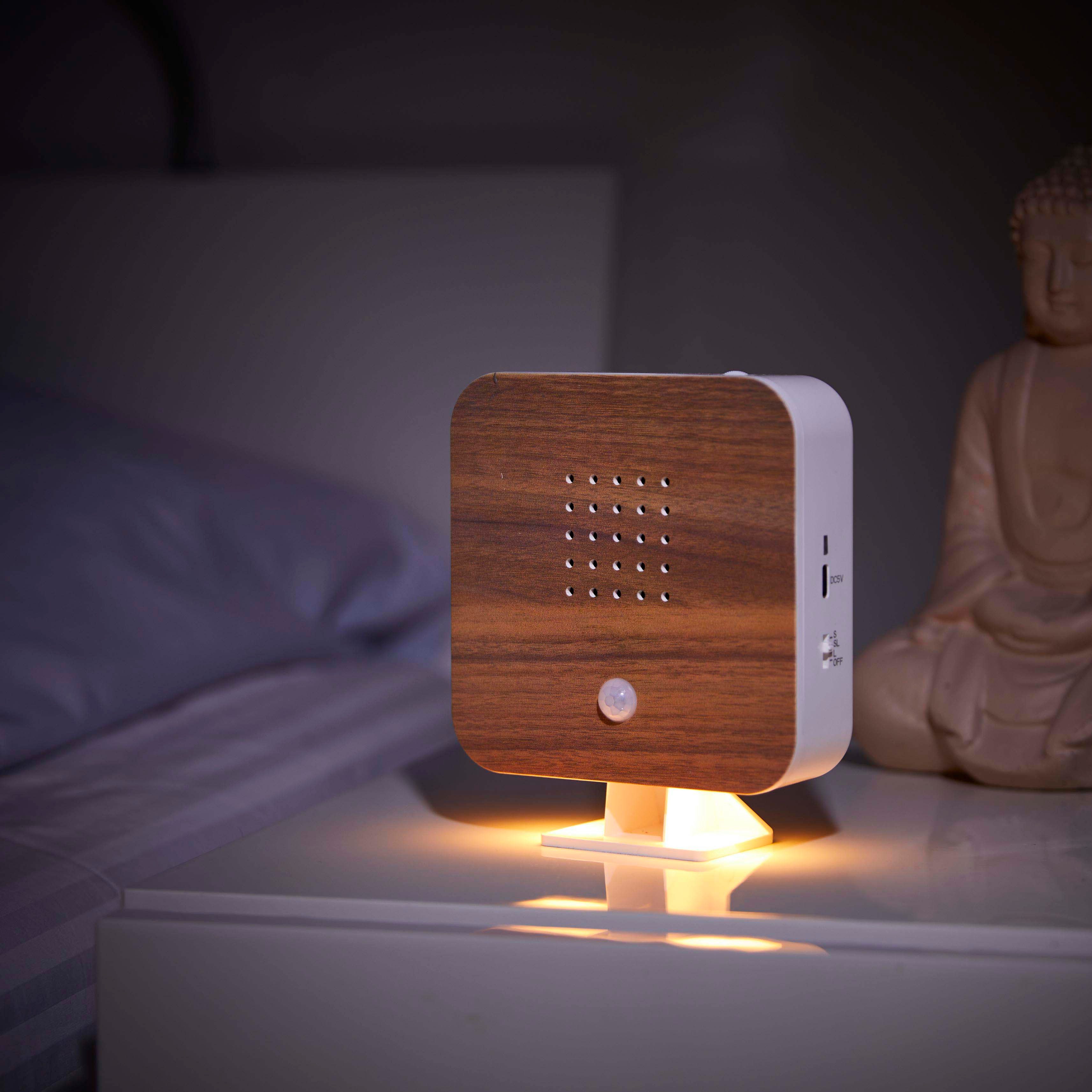 Northpoint LED Dekolicht Naturgeräuschebox Vogelzwitscher Bewegungsmelder Licht Aufladbar – Bild 5 von 5