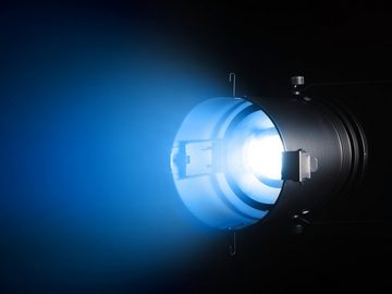 EUROLITE LED Scheinwerfer LED PAR-64 COB RGBW 120W Zoom sw MK2, LED fest integriert, QCL RGBW