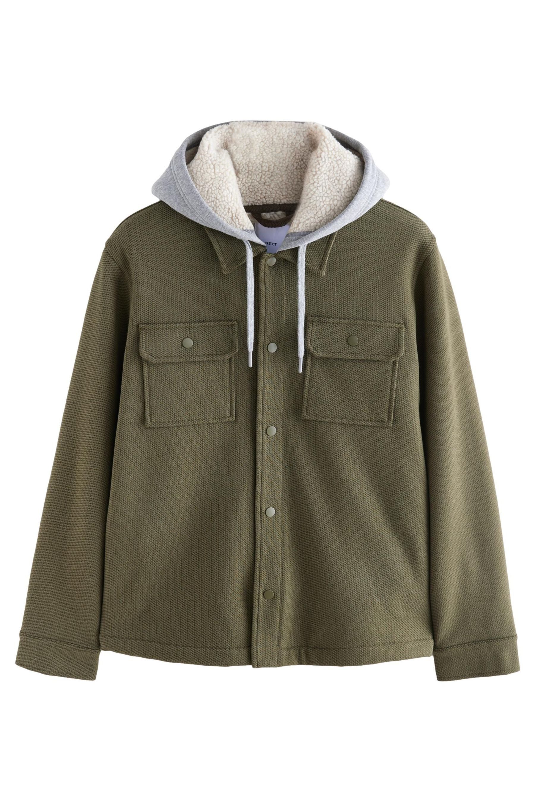 Next Hemdjacke Popper-Hemdjacke mit Kapuze und günstig online kaufen
