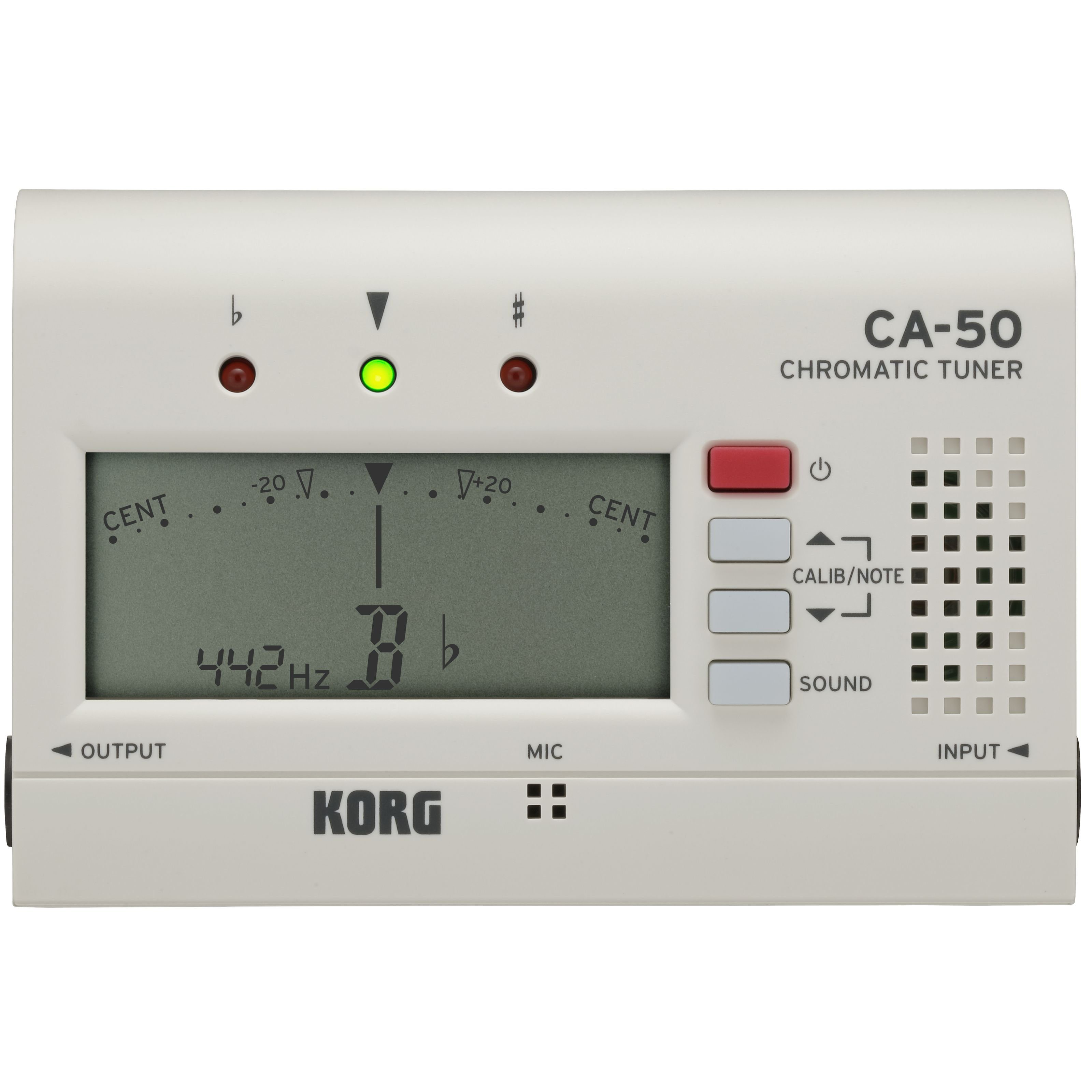Korg Stimmgerät, (CA-50), CA-50 - Chromatisches Stimmgerät