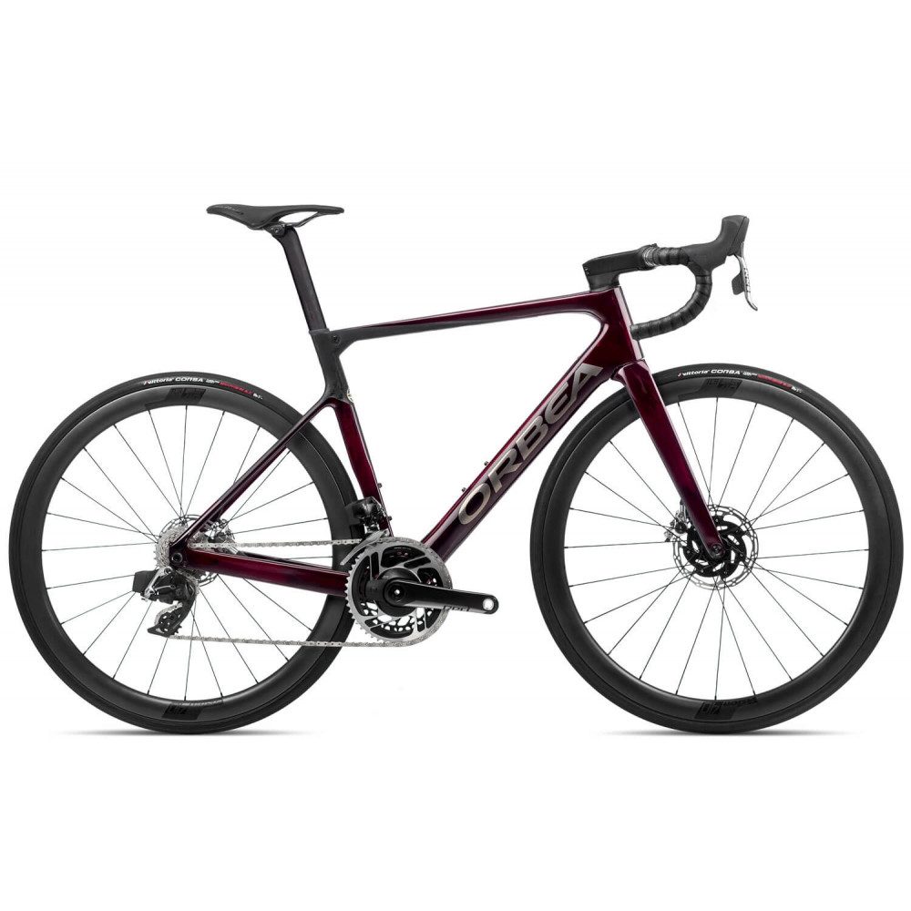 Orbea Rennrad Rennrad Orca M11eLTD PWR - 55cm - Farbe: Red Wine (Gloss)