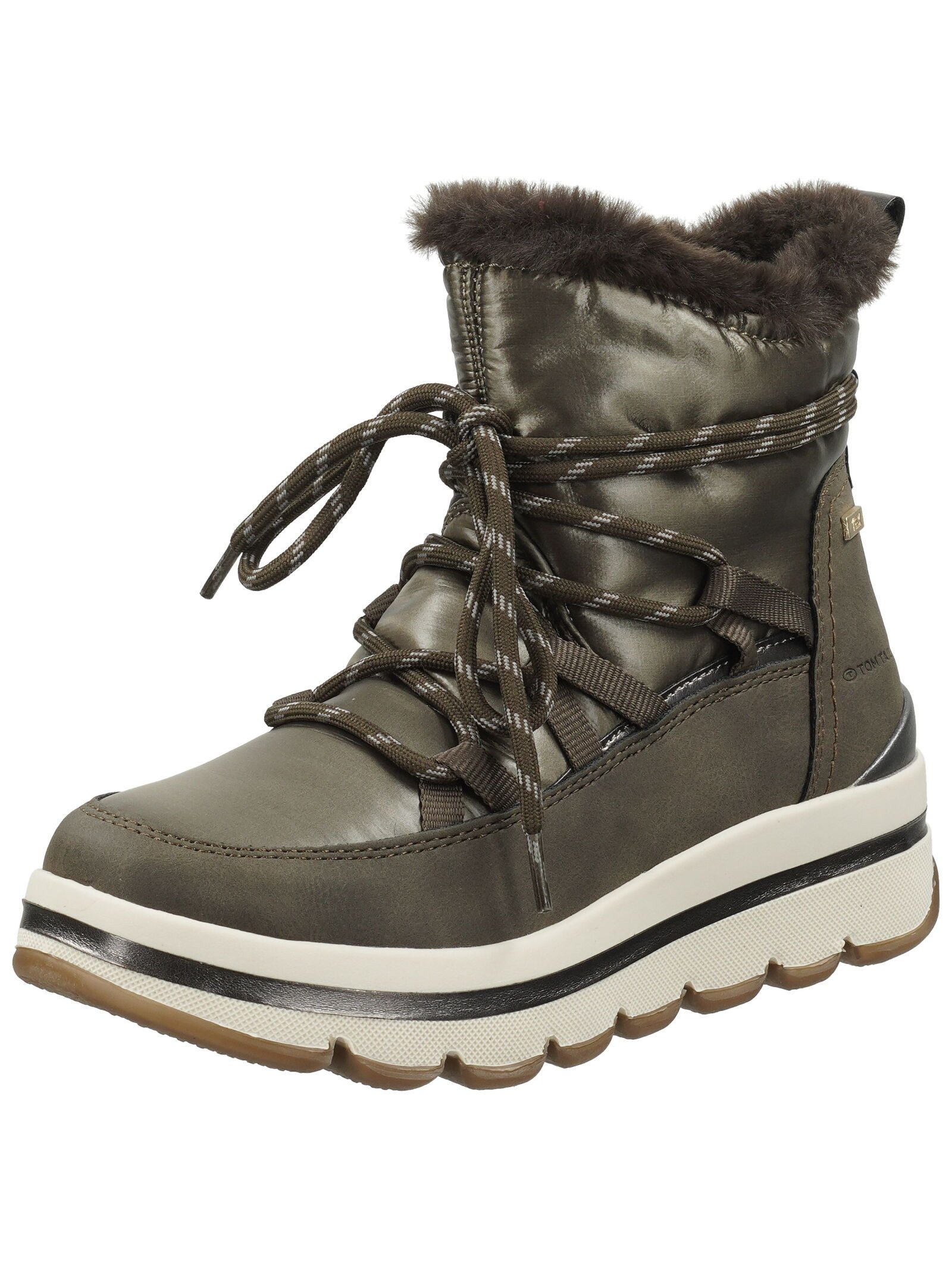 TOM TAILOR Tom Tailor Stiefelette Lederimitat/Textil günstig online kaufen