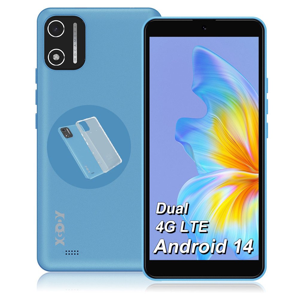 Android 14 Handy, Dual SIM Dual Standby Smartphone