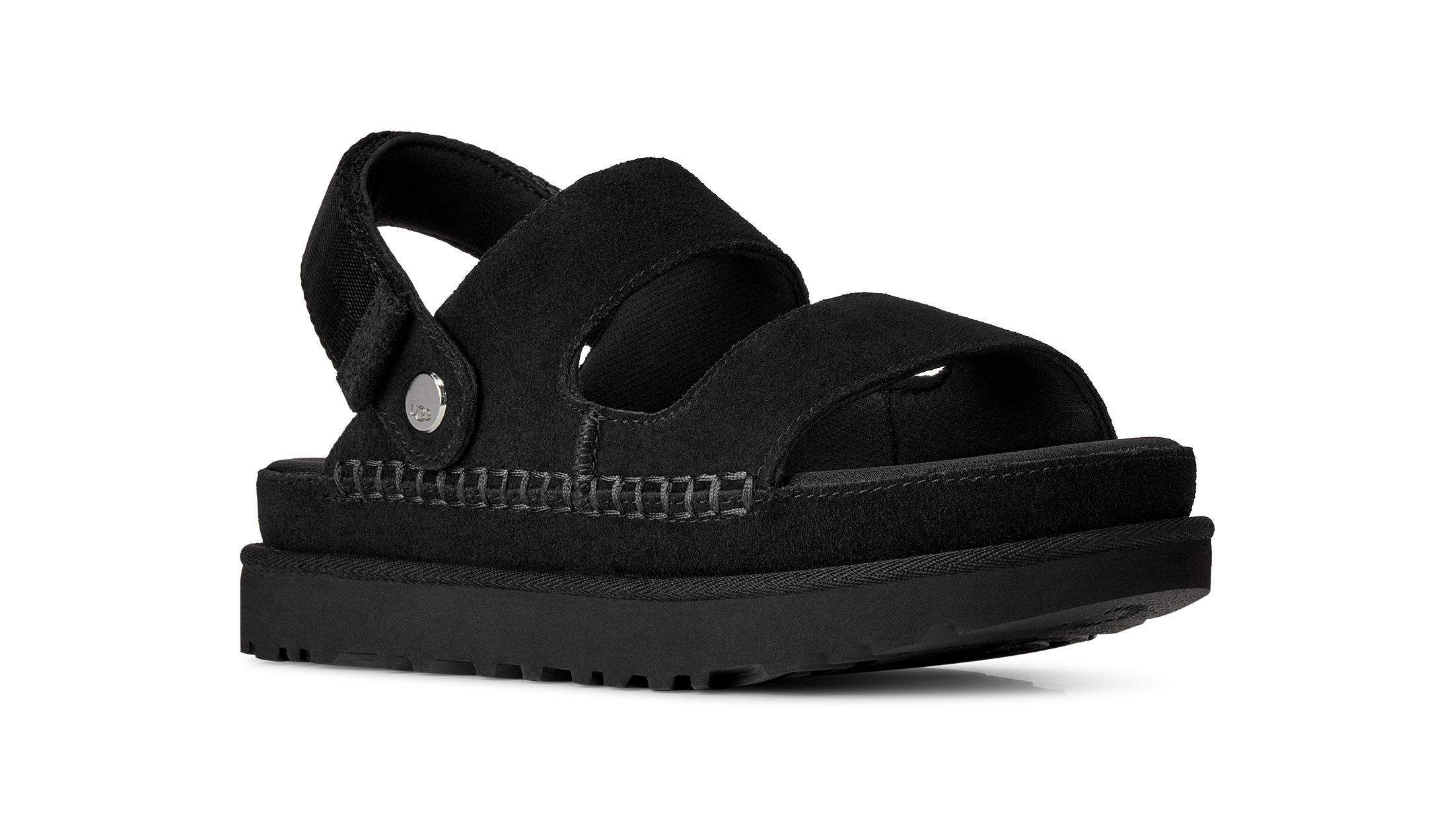 UGG GOLDENSTAR GLIDE Plateausandale, Clog, Mule, Sommerschuh mit weichem Fußbett