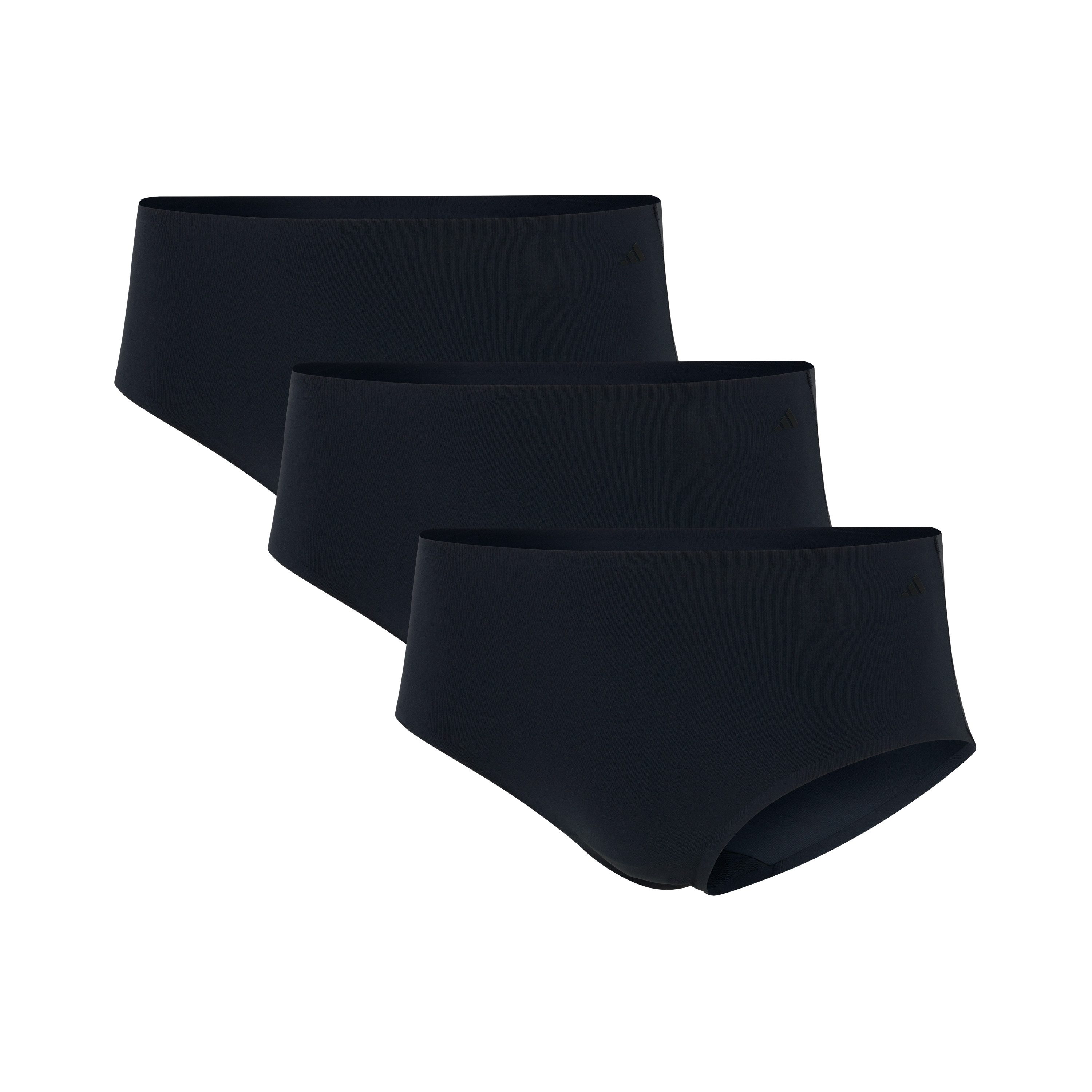 adidas Sportswear Hipster Sport Active Light Flex-Packaged Panties (3er Pack) mit Stretch, gebondete Abschlüsse, bequem, weich und flexibel
